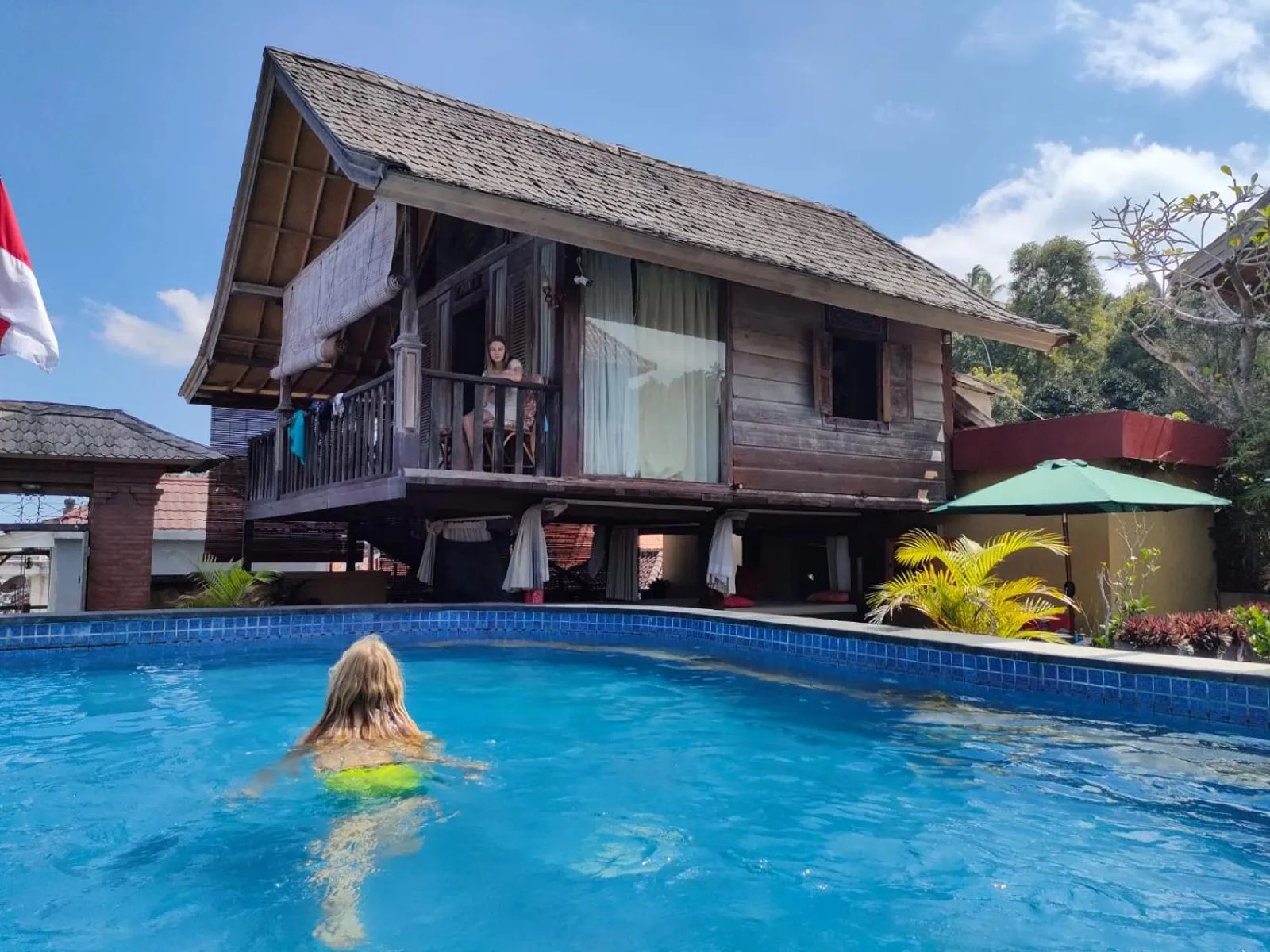 Swimming pool in I Guci Home