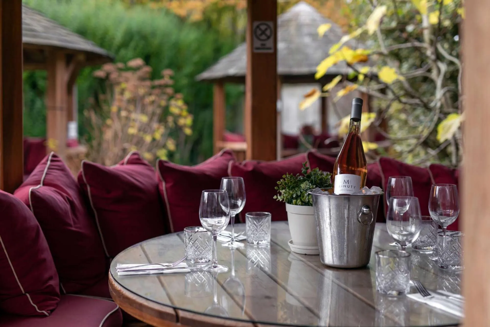 Seating area in The Carpenters Arms