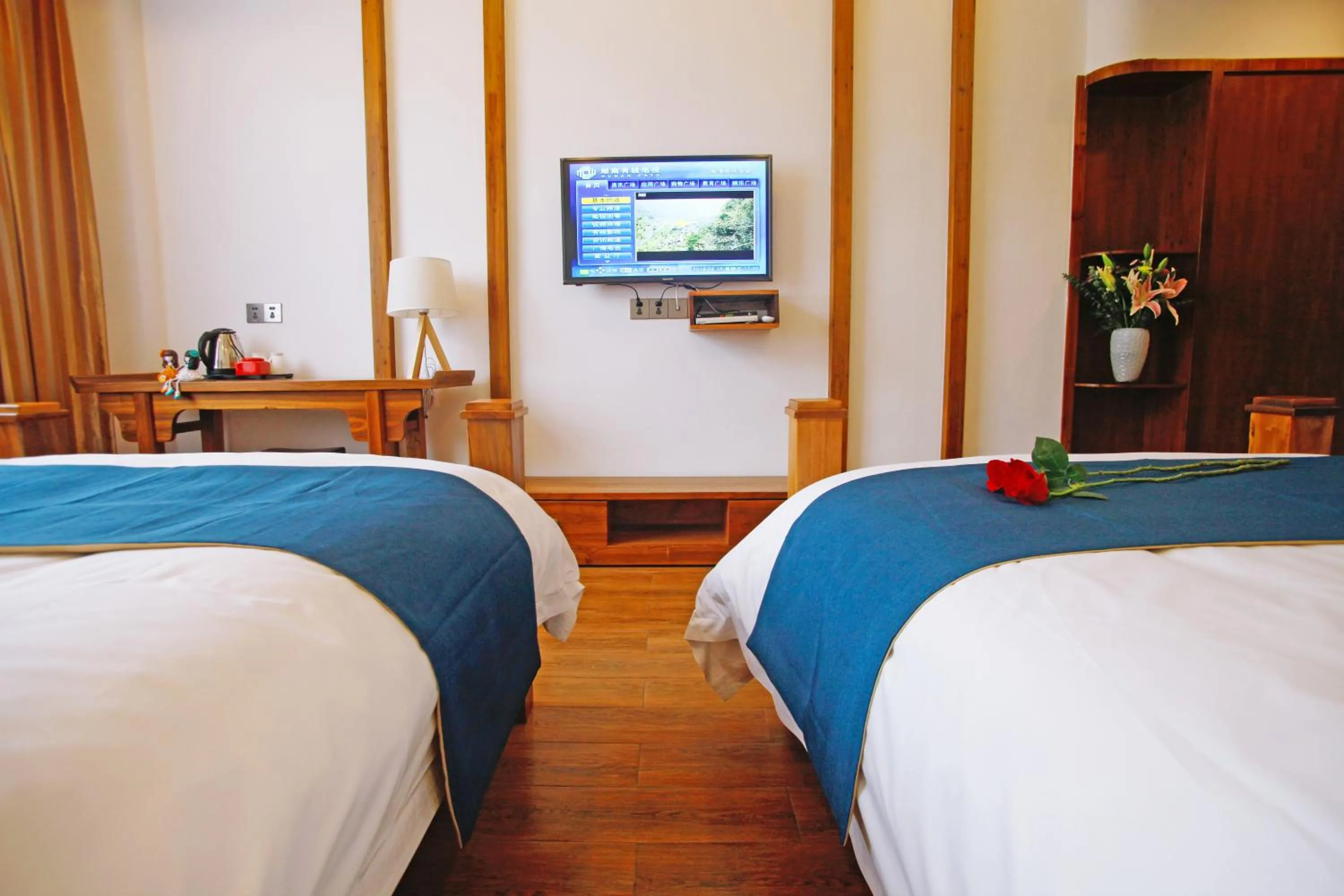 TV and multimedia, Bed in Guihua Road 106th Hostel