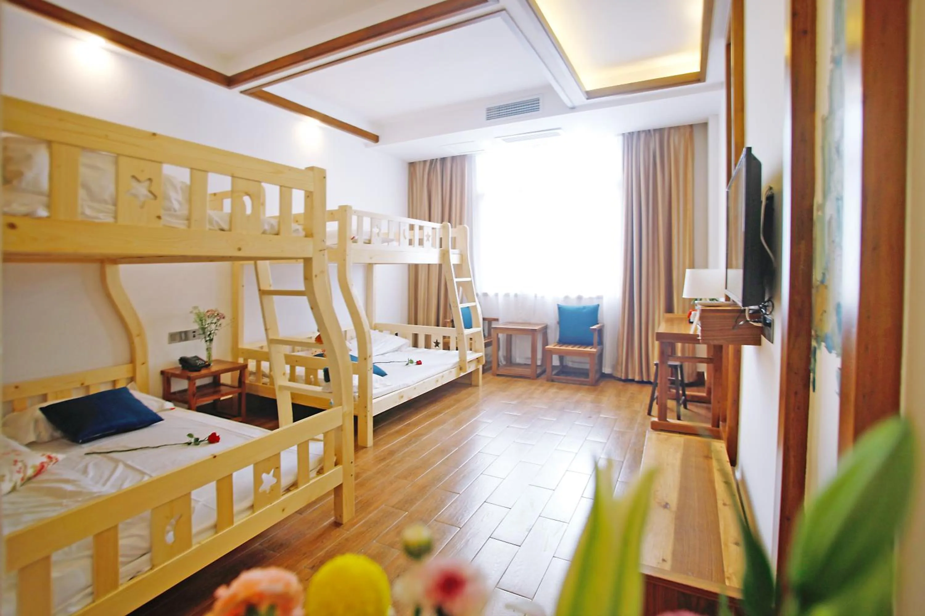 Living room, Bed in Guihua Road 106th Hostel