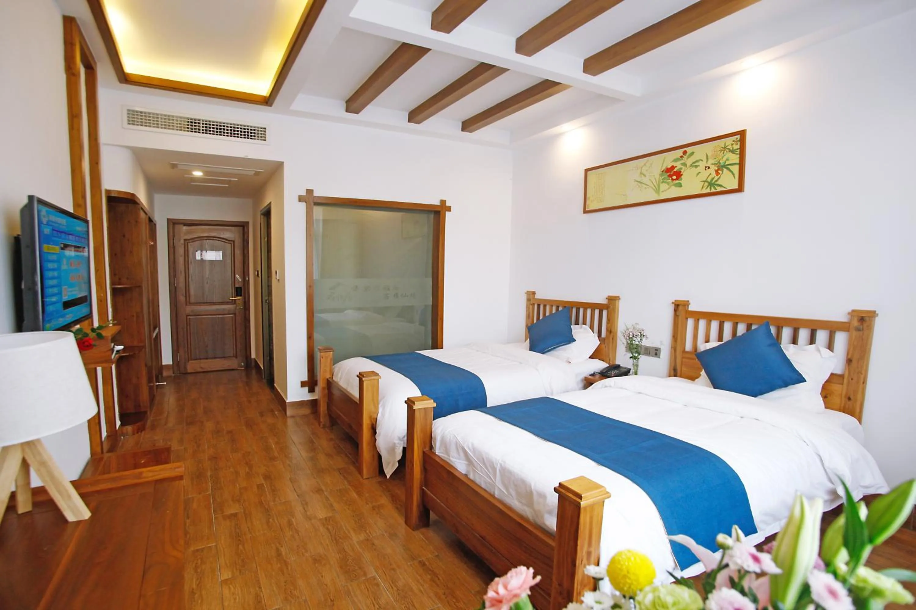 Living room, Bed in Guihua Road 106th Hostel