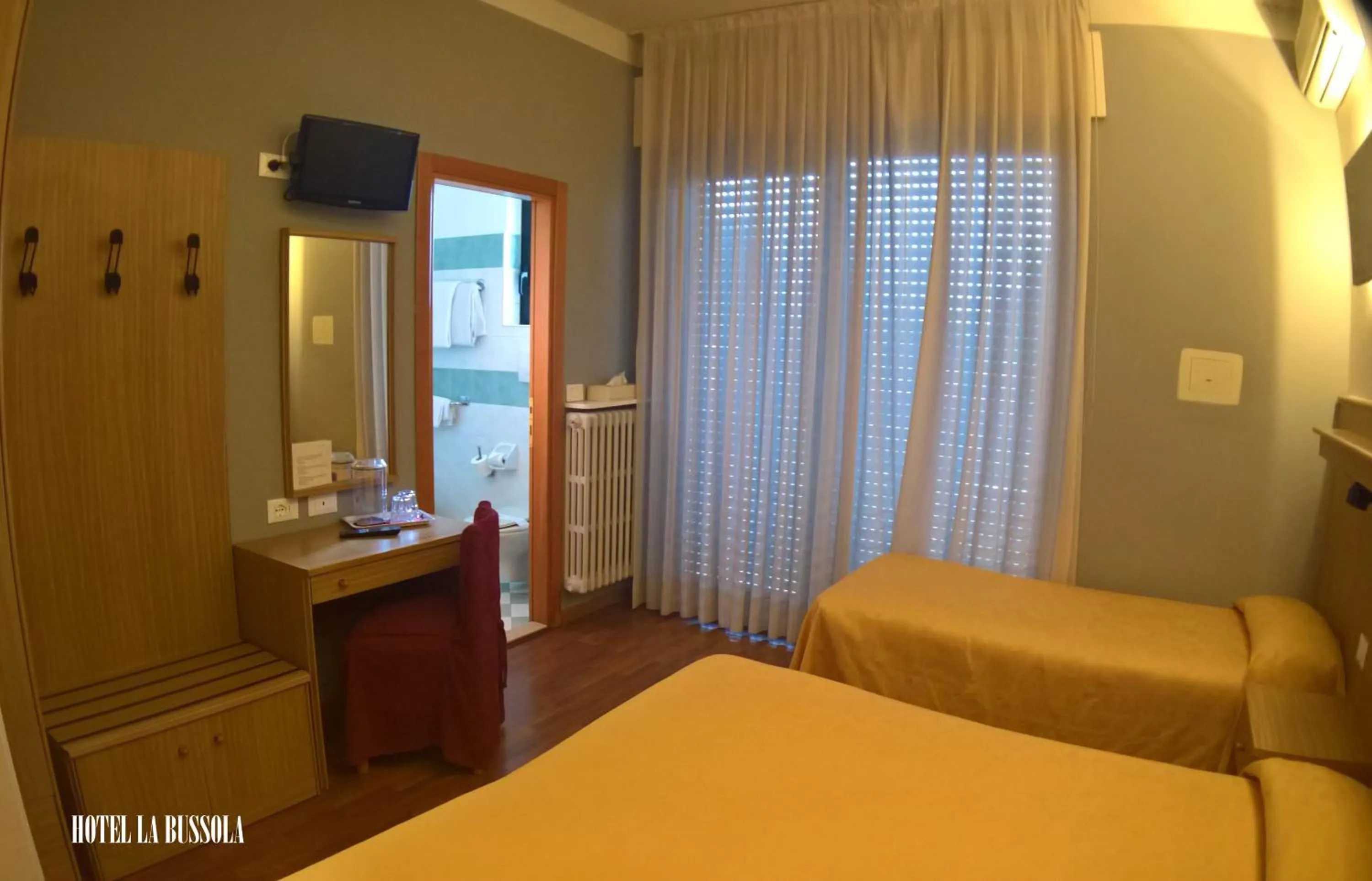 Bed in Hotel La Bussola