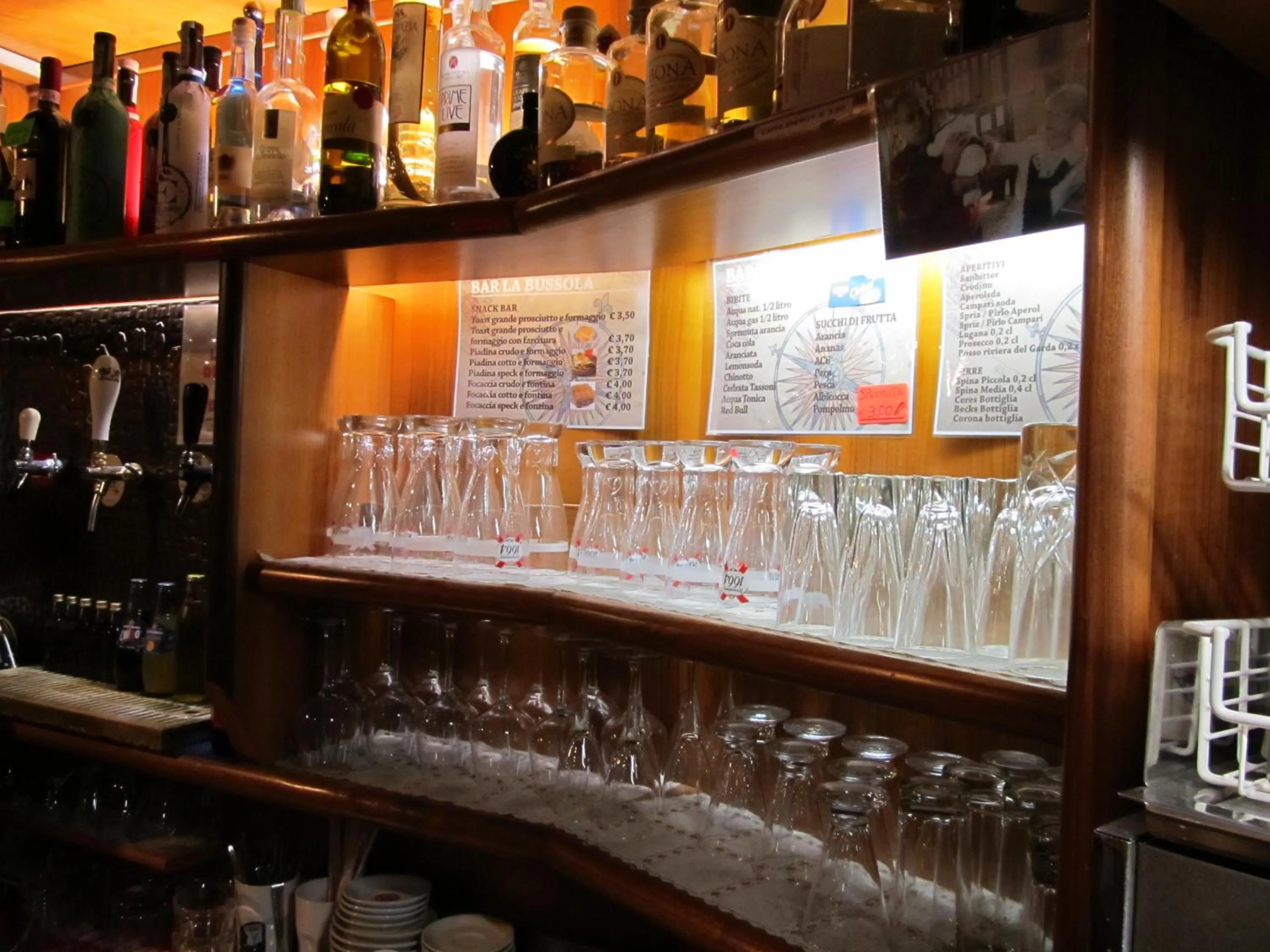 Restaurant/places to eat in Hotel La Bussola