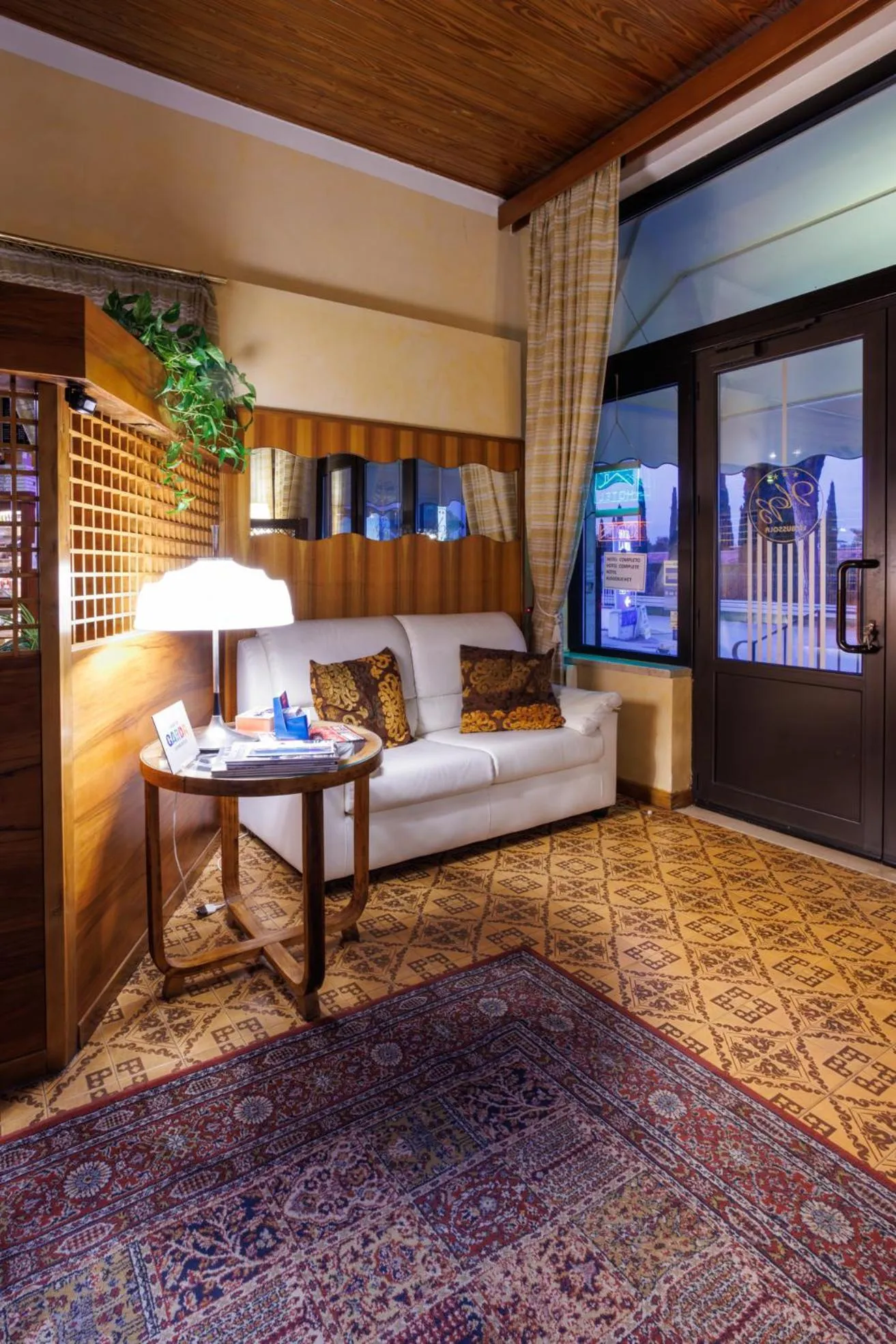 Lobby or reception in Hotel La Bussola