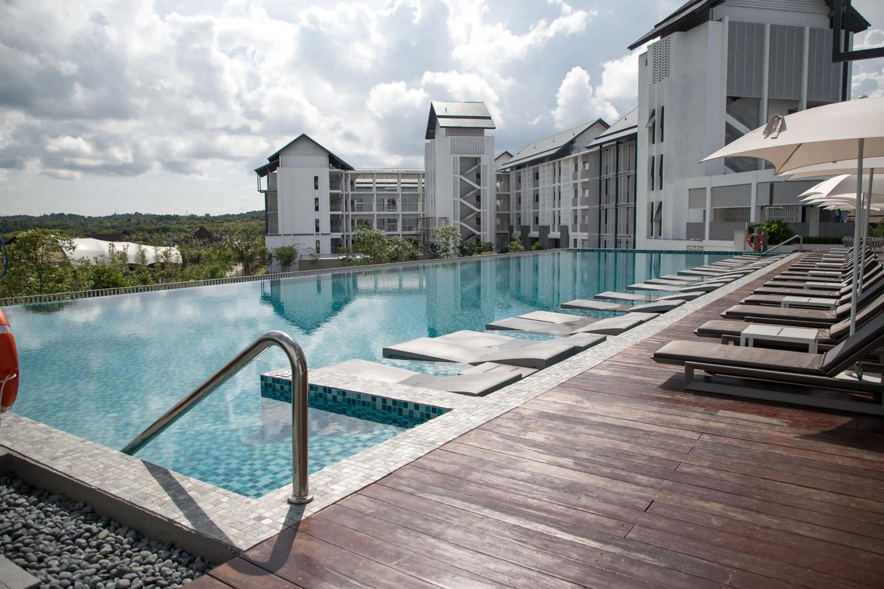 Swimming pool in Hard Rock Hotel Desaru Coast