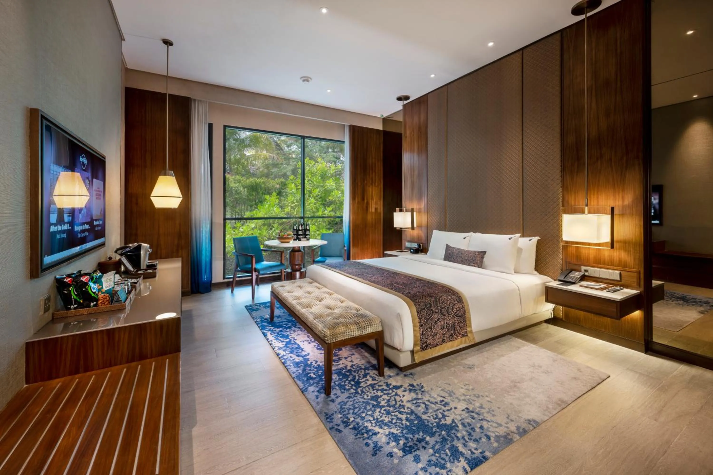 Balcony/Terrace, Bed in Hard Rock Hotel Desaru Coast