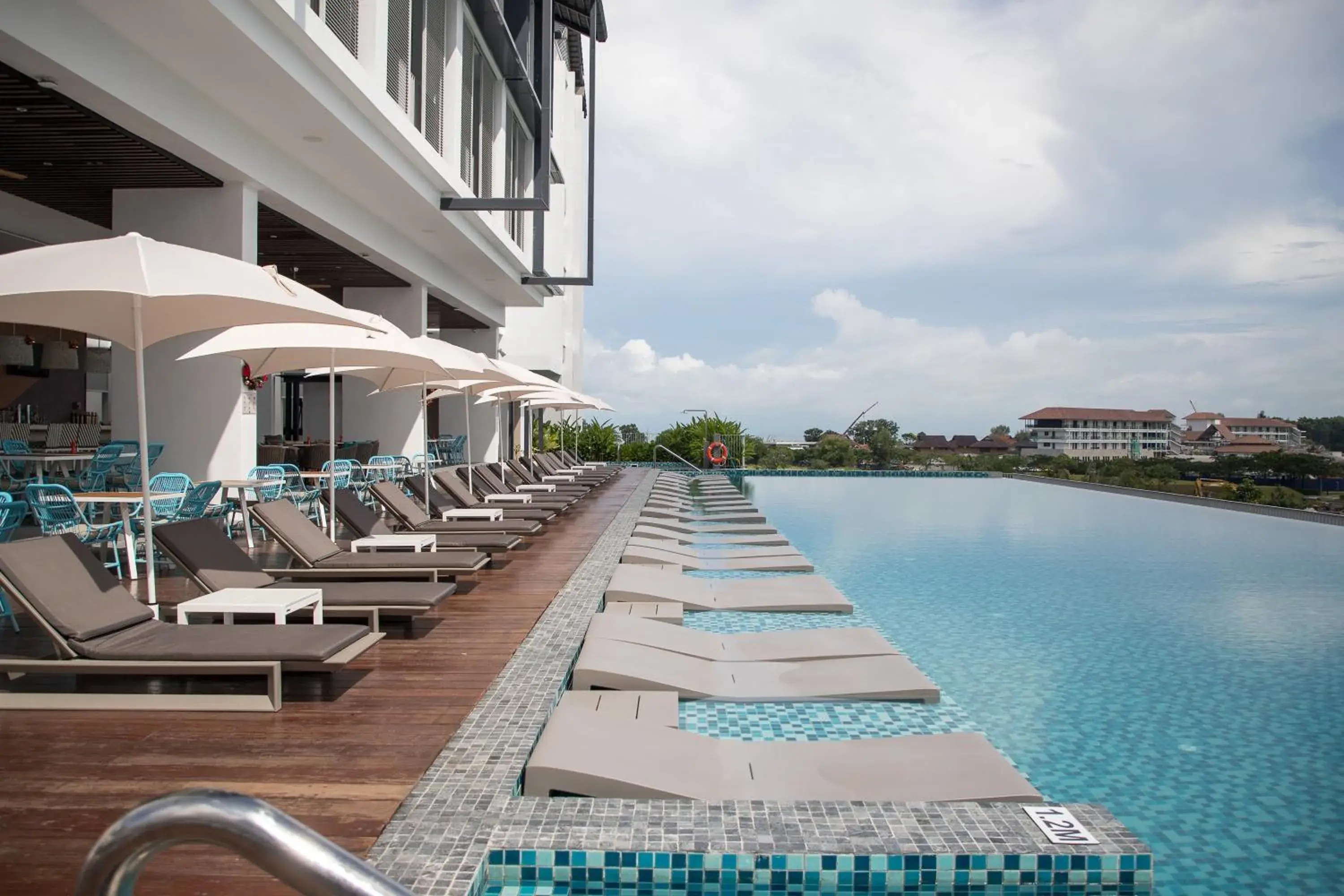 Swimming pool in Hard Rock Hotel Desaru Coast Swimming pool in Hard Rock Hotel Desaru Coast