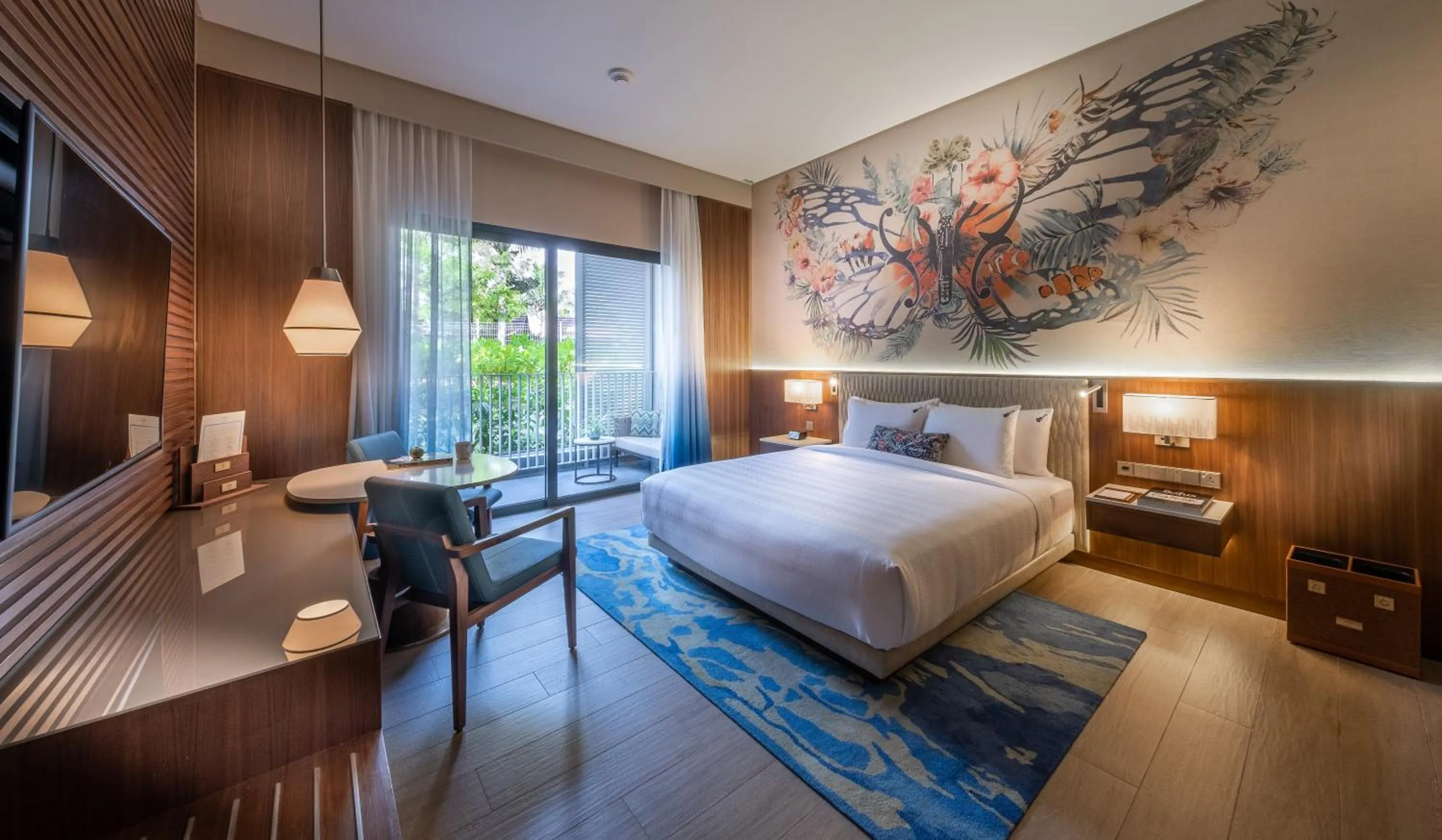 Bed in Hard Rock Hotel Desaru Coast