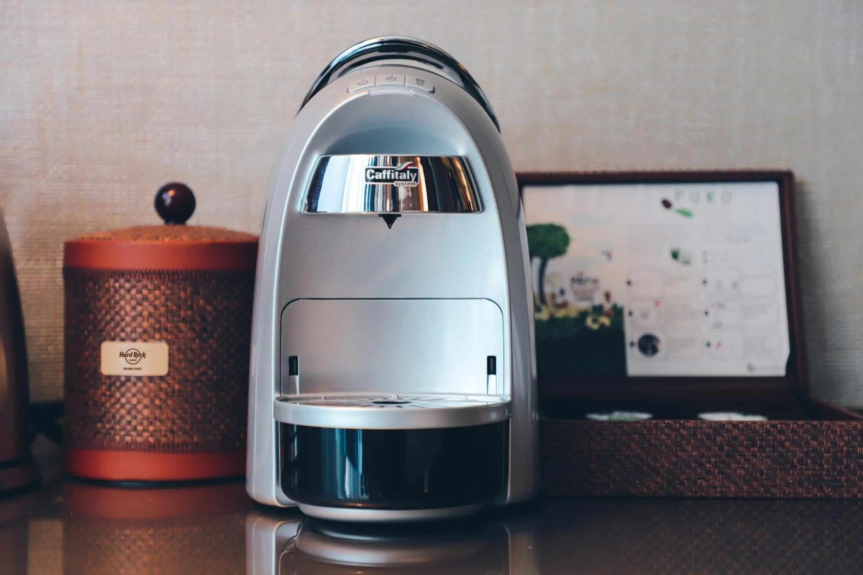 Coffee/tea facilities in Hard Rock Hotel Desaru Coast