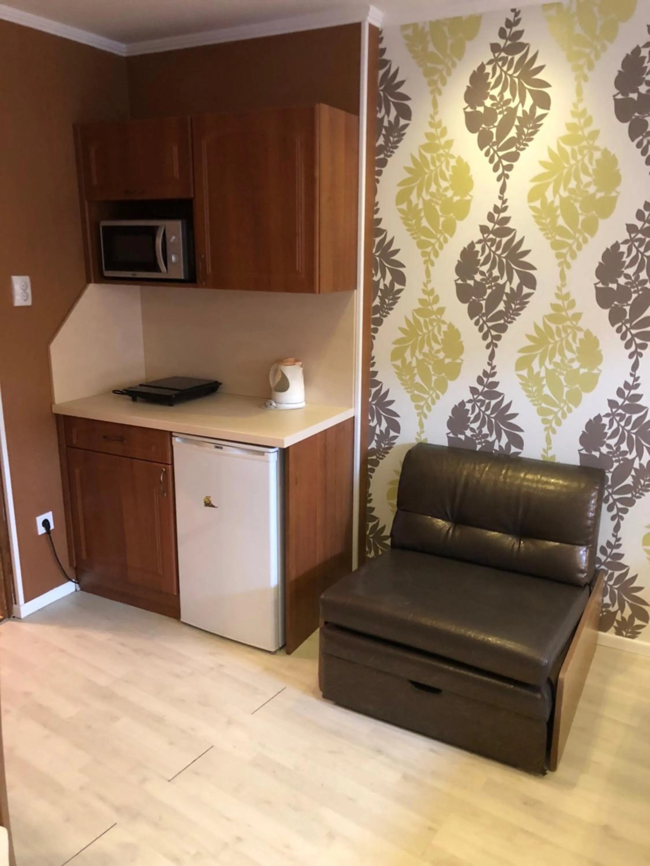 Kitchen or kitchenette in Mosoly Apartman
