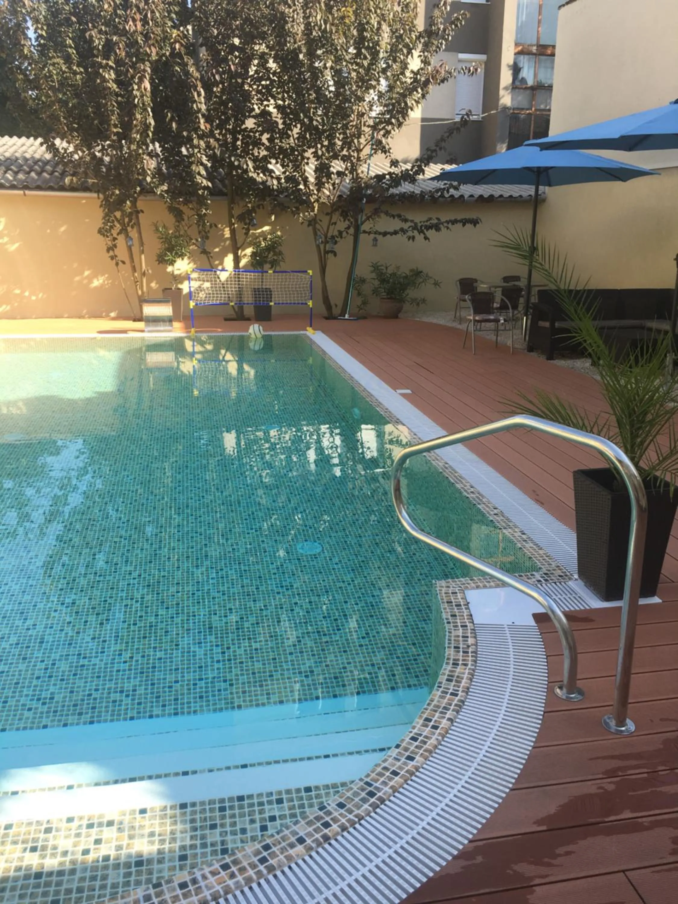 Pool view in Mosoly Apartman