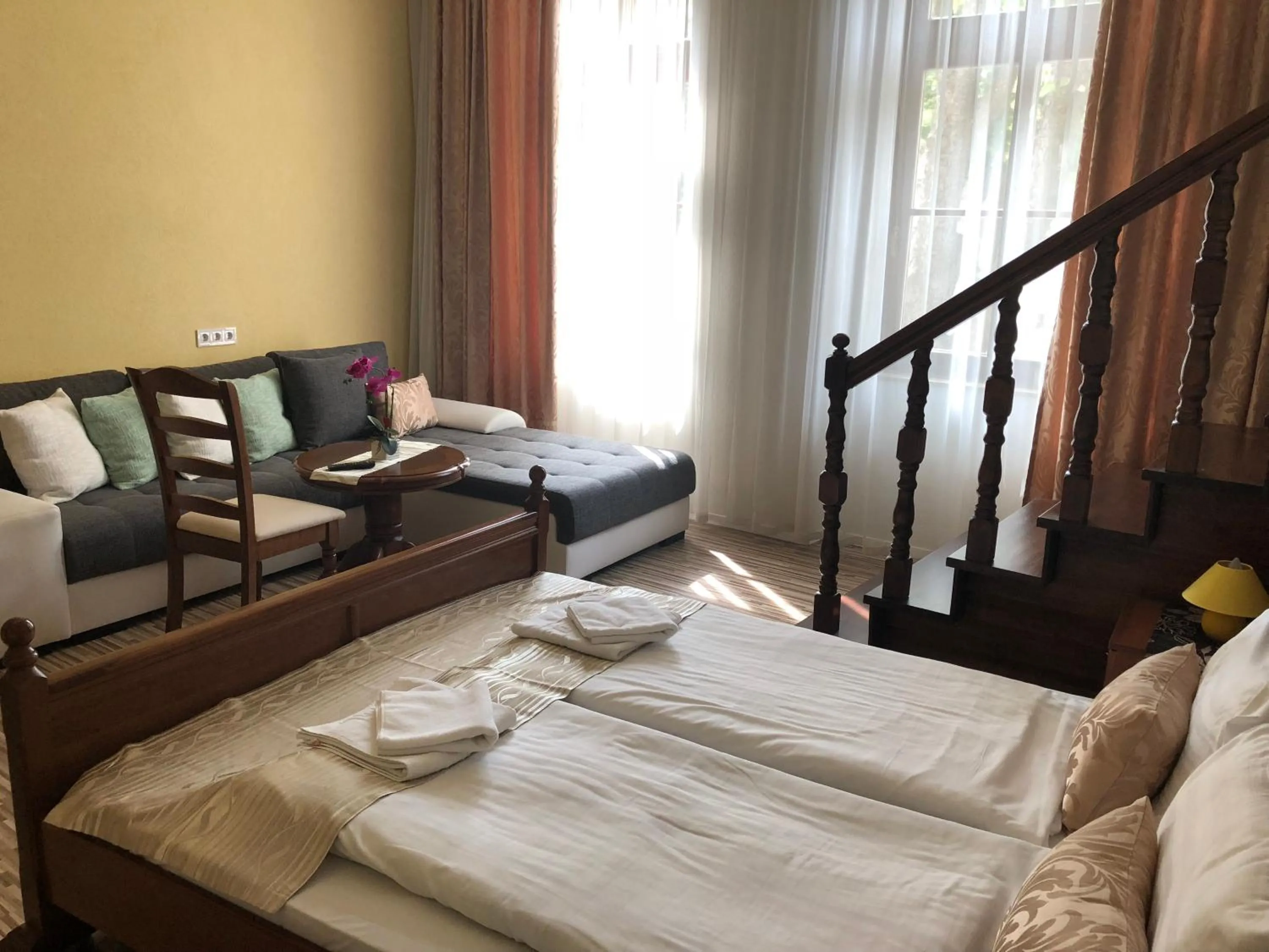 Bed in Mosoly Apartman