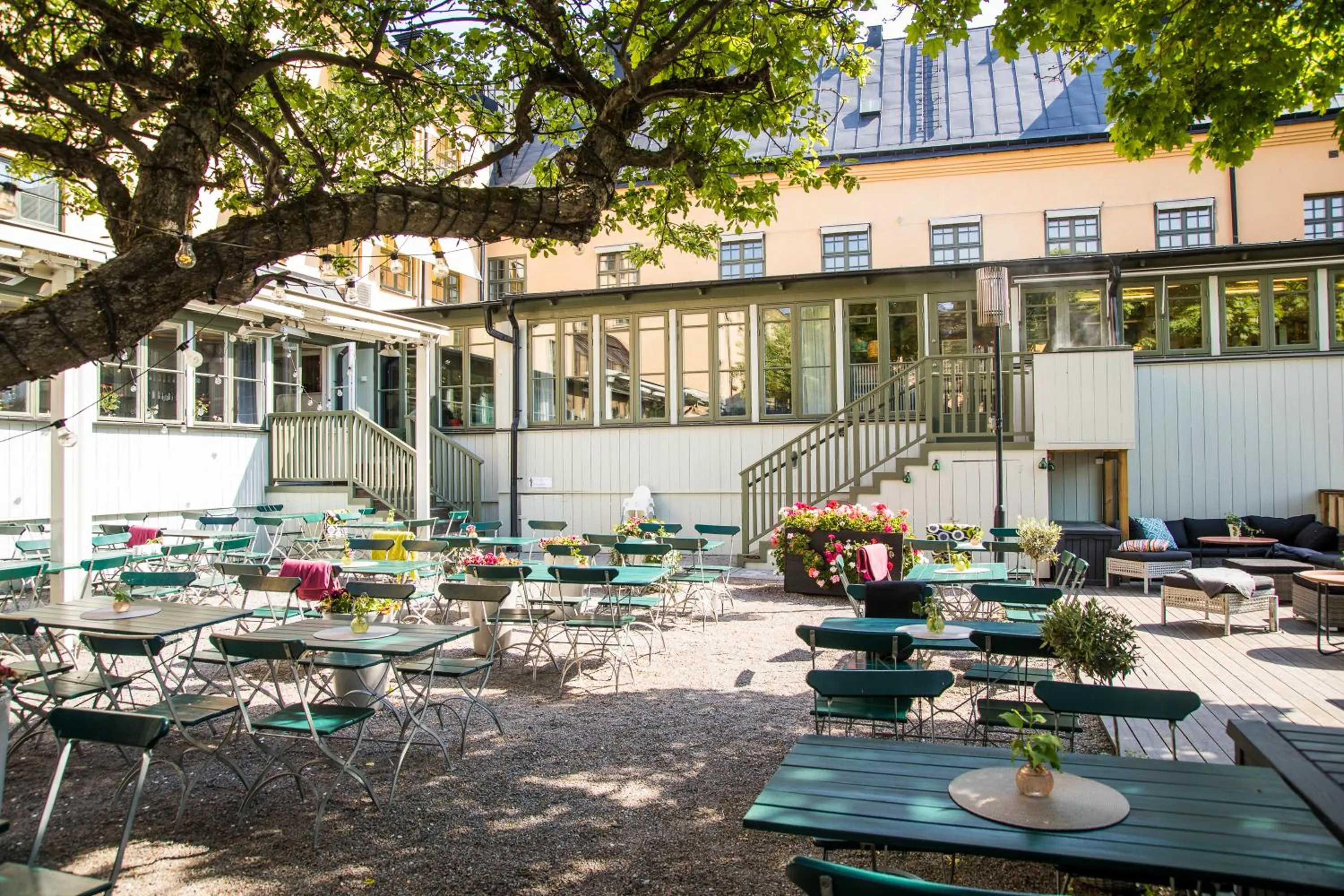 Restaurant/places to eat in STF Långholmen Hostel