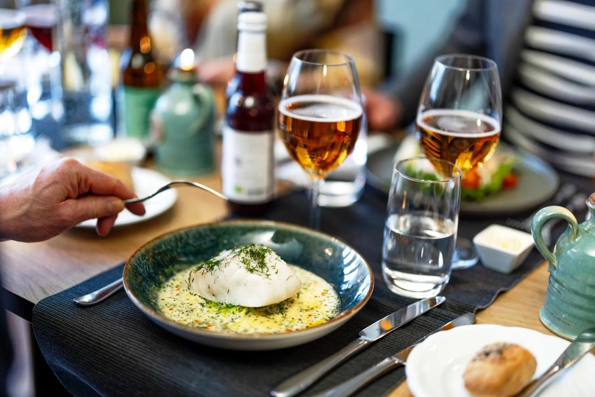 Food and drinks in STF Långholmen Hostel