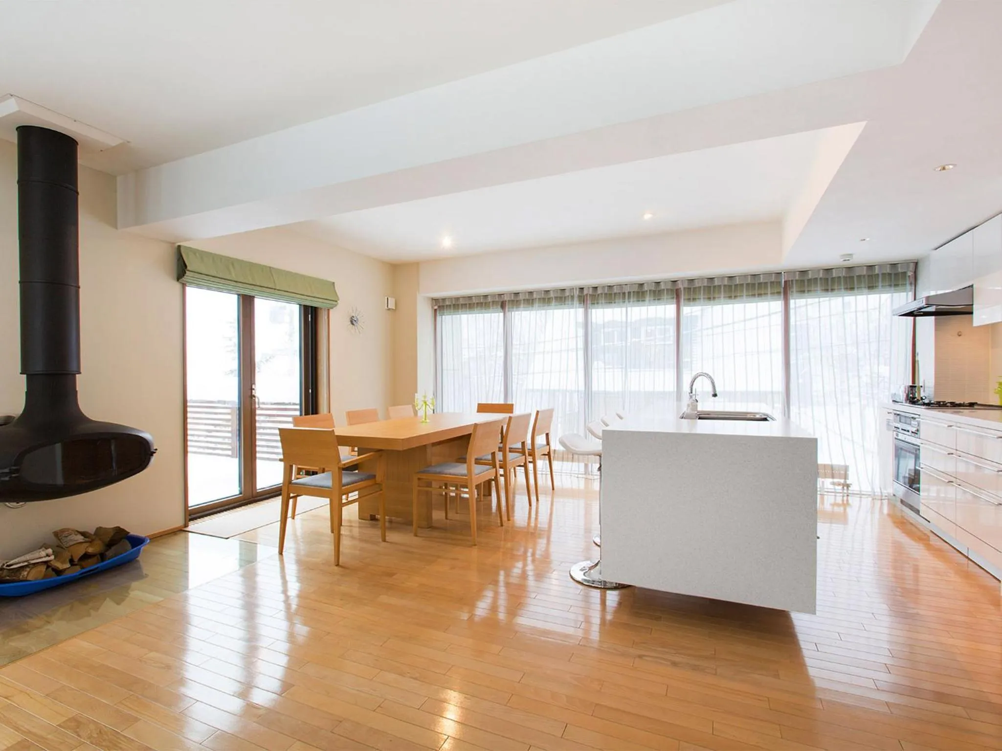 Kitchen or kitchenette in Kita Kitsune Chalet