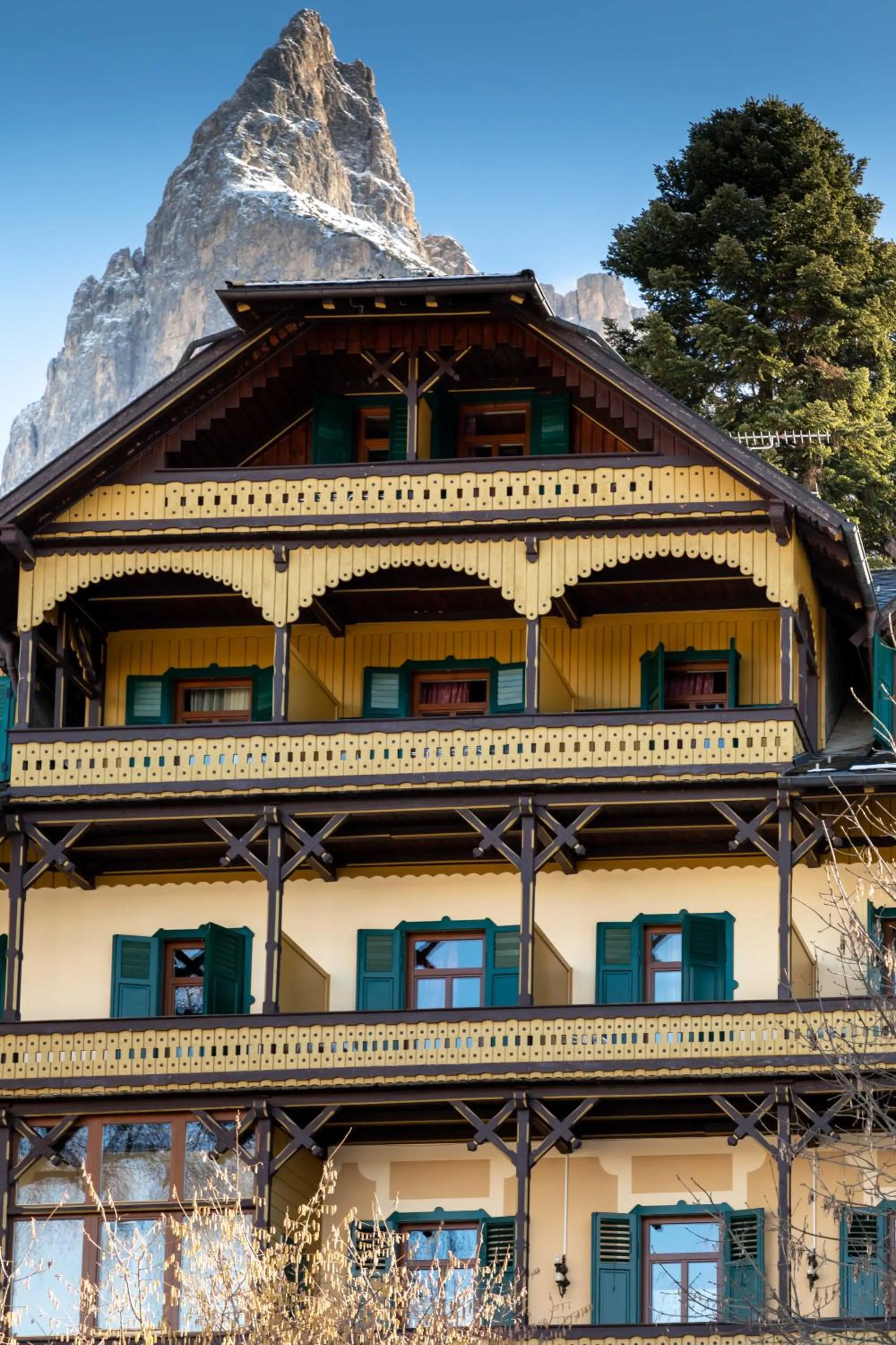 Property building in Hotel Salegg