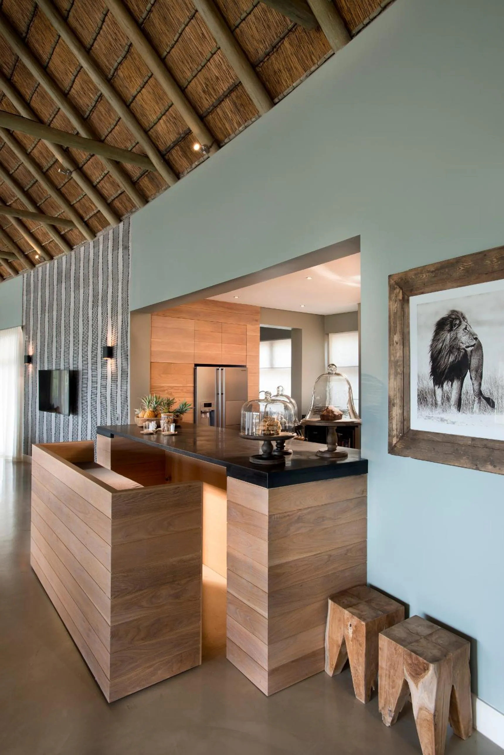 Kitchen or kitchenette in MHONDORO SAFARI LODGE & VILLA