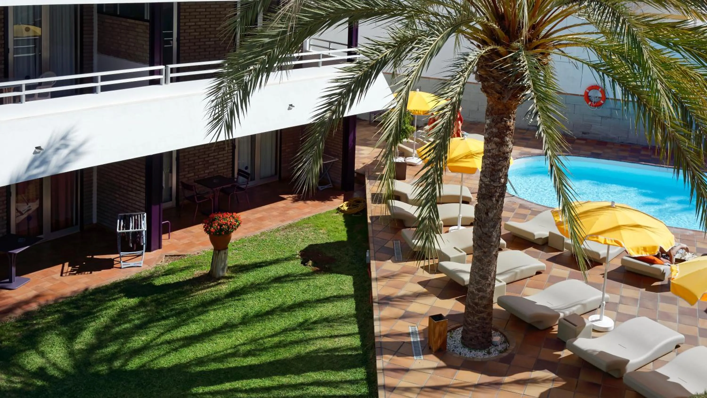 Garden in Jacarandas Beach