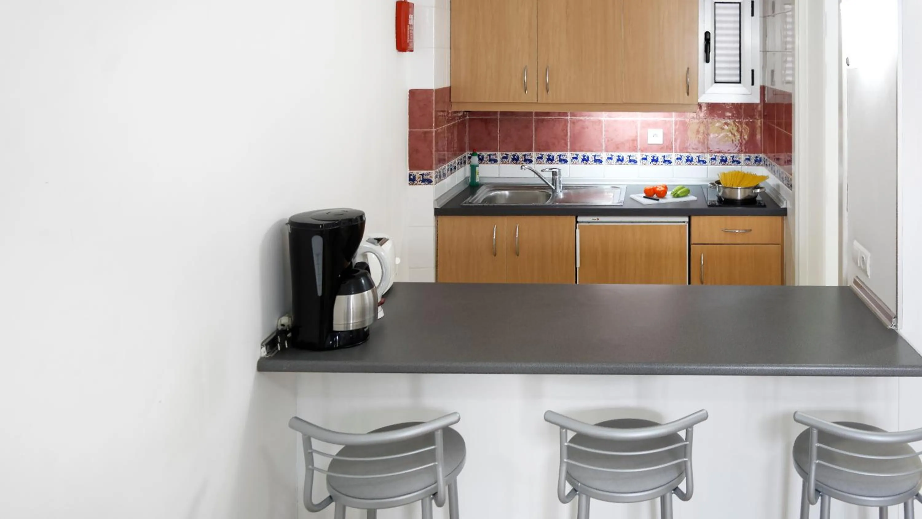 Kitchen or kitchenette in Jacarandas Beach