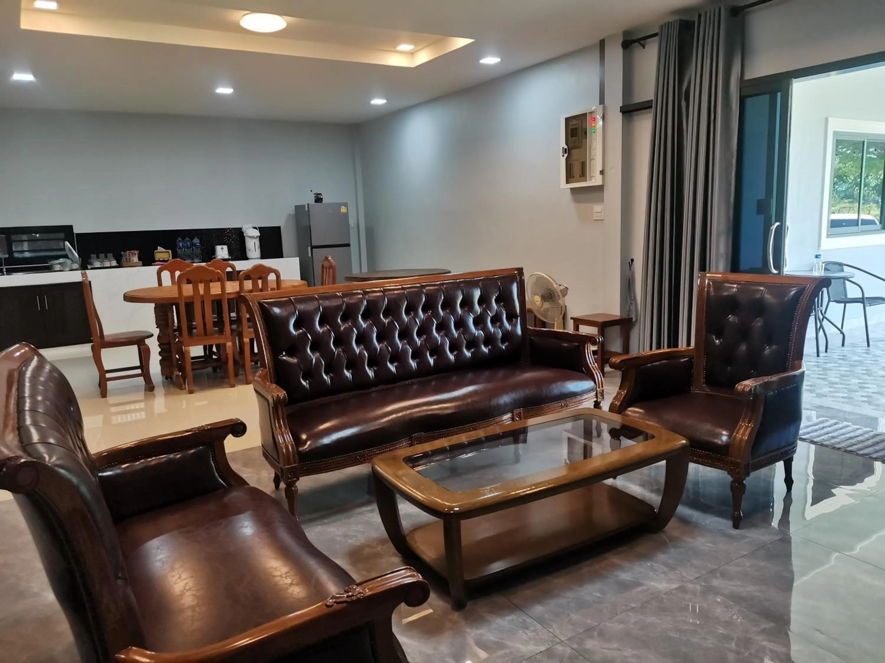 Seating area in Numhom Resort