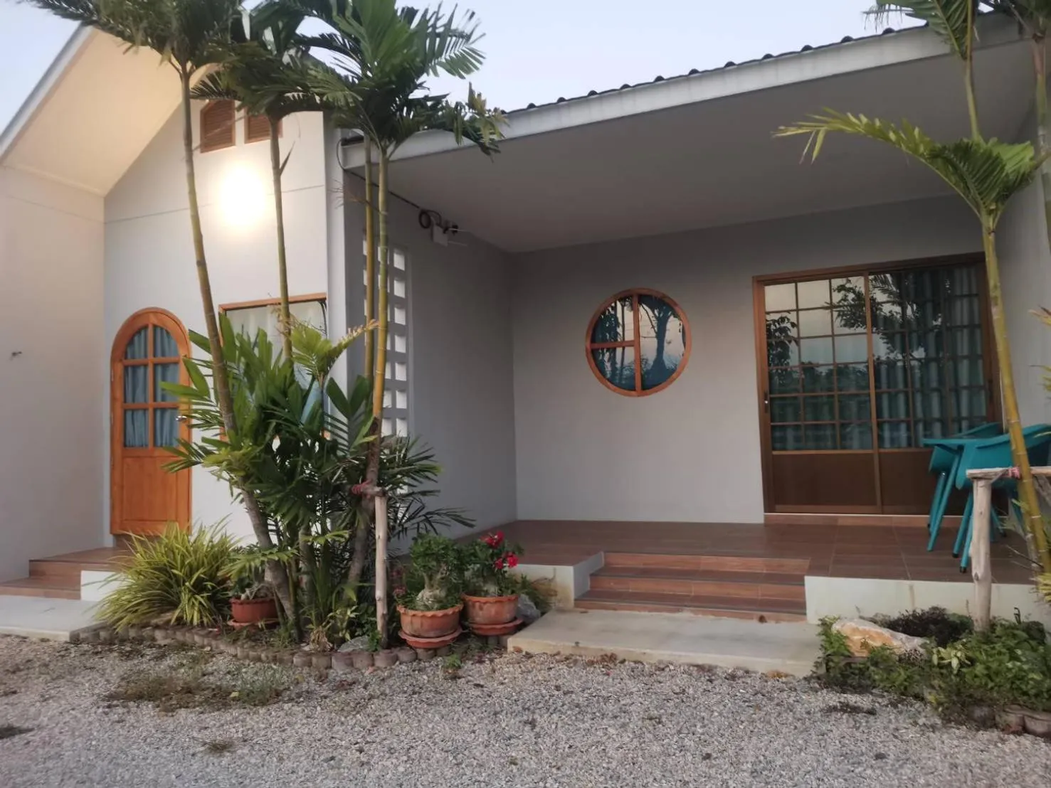 Facade/entrance in Numhom Resort
