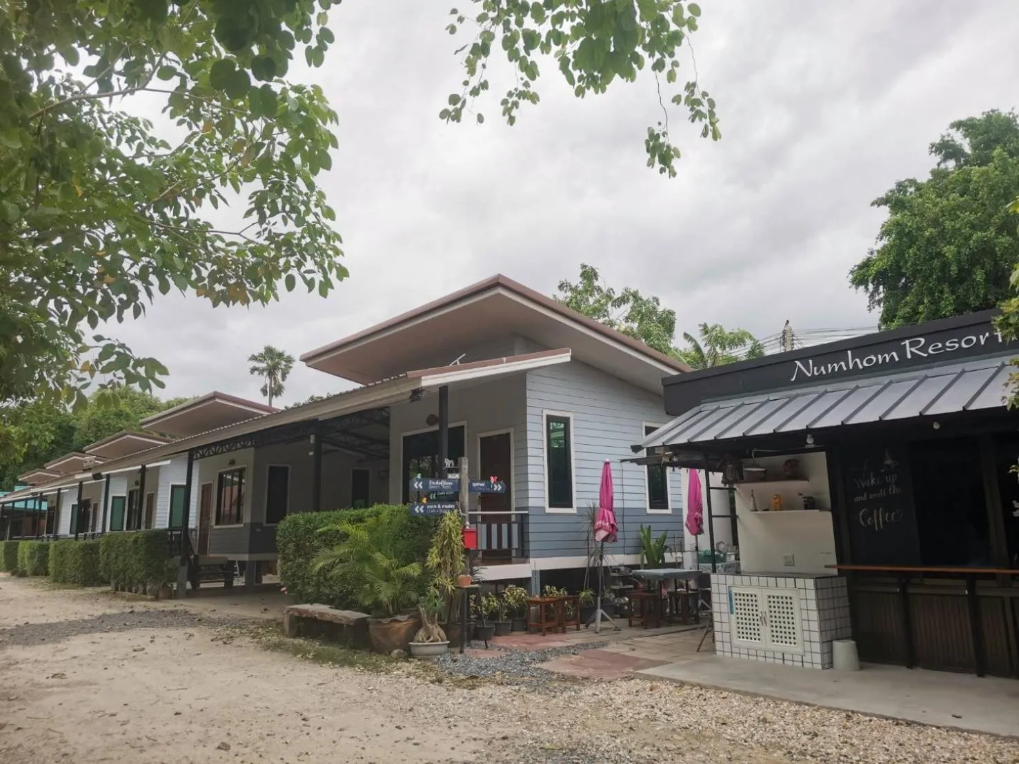 Street view in Numhom Resort