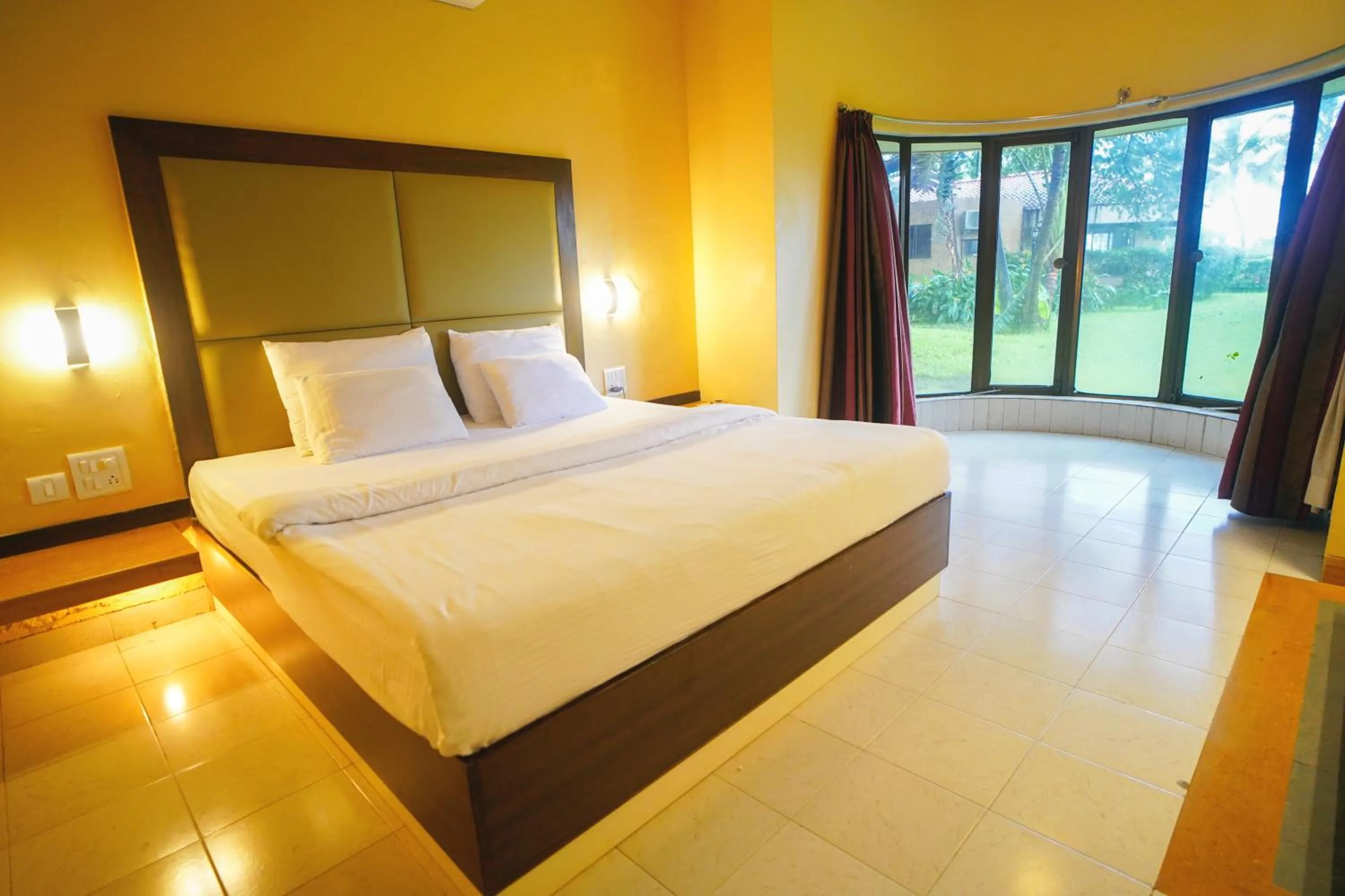 Bed in Treasure Island Resorts Lonavala