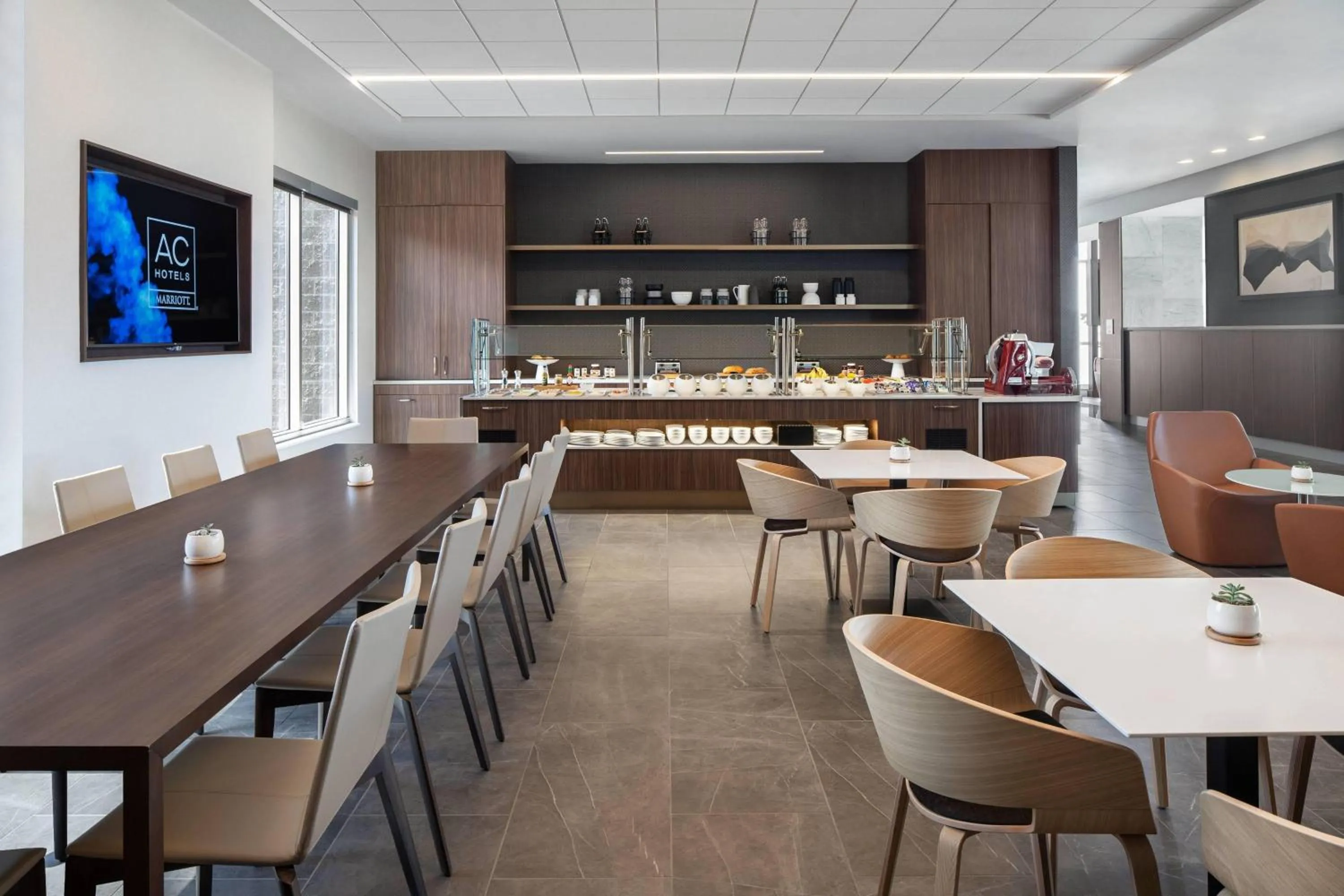 Kitchen or kitchenette in AC Hotel by Marriott Pittsburgh Downtown