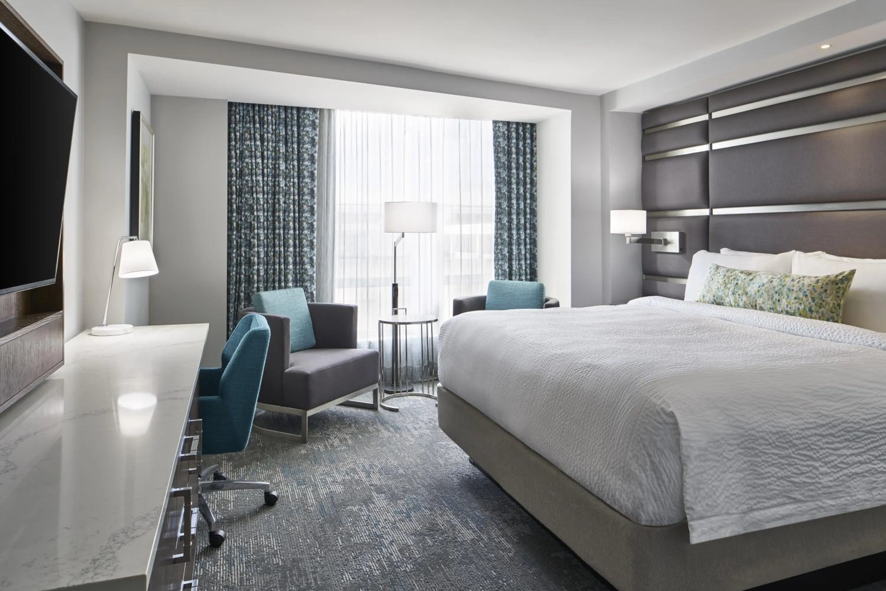 Bedroom, Bed in Courtyard by Marriott Washington Downtown/Convention Center