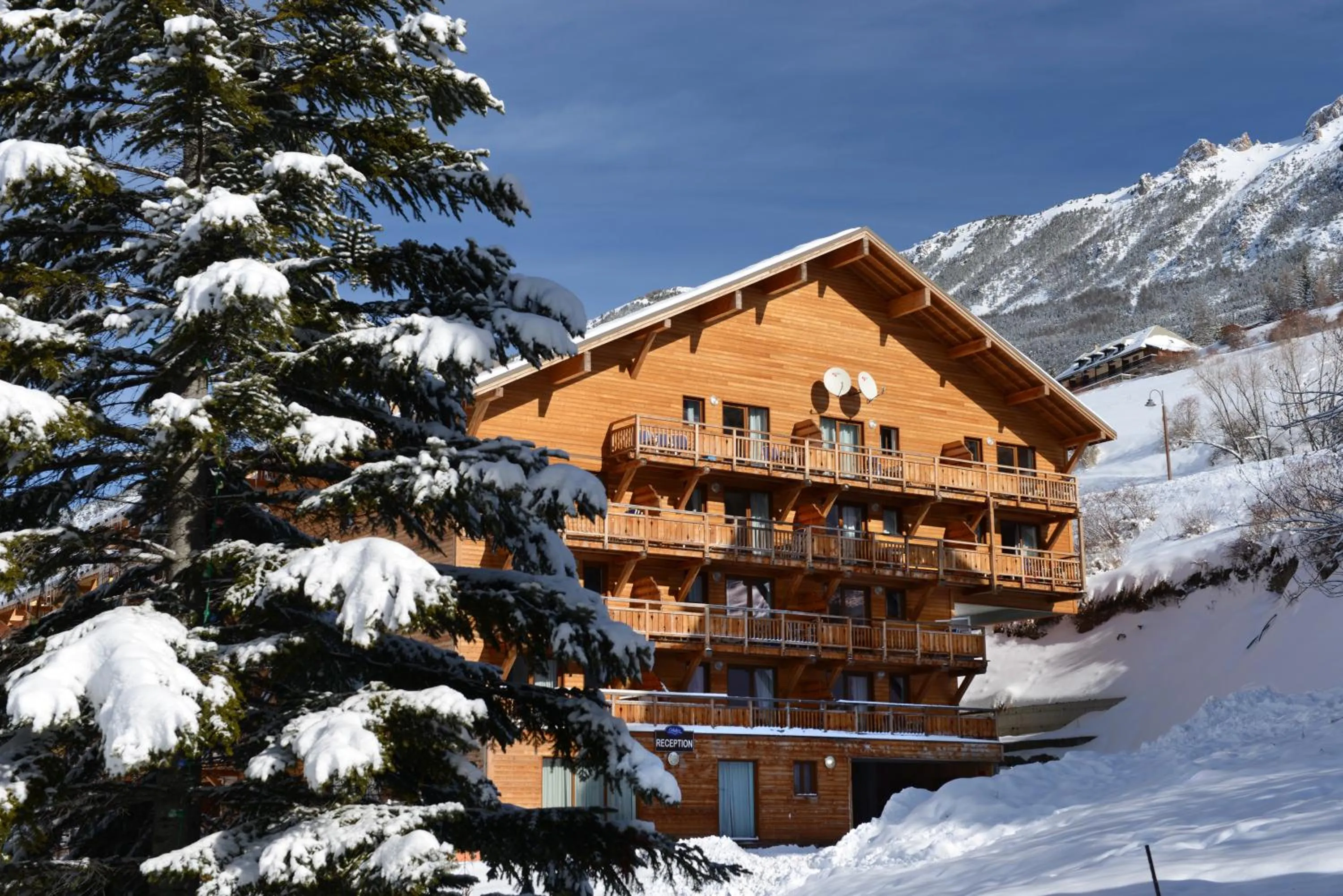 Bird's eye view in Résidence Odalys Pra Sainte Marie