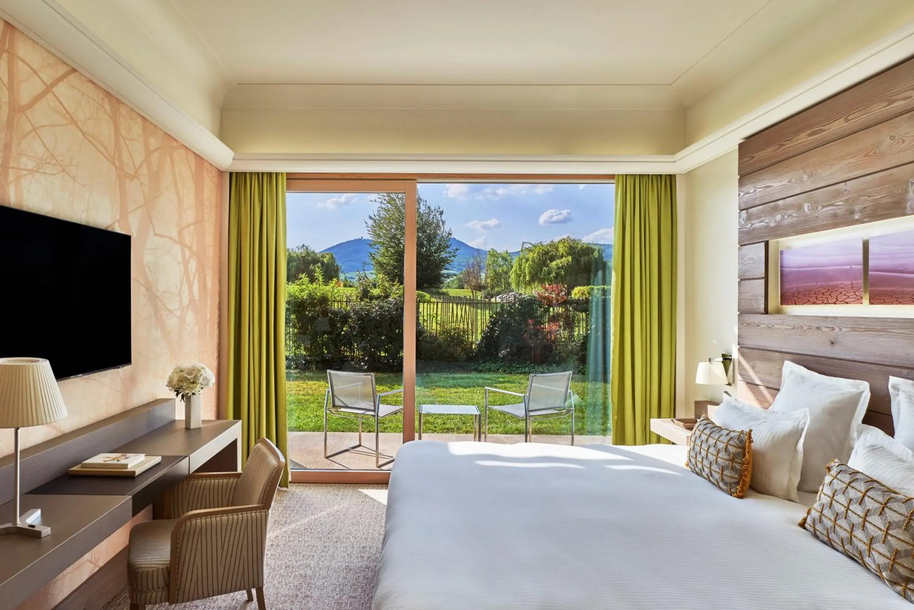 Superior Double Room - Garden Level in Hôtel Barrière Ribeauvillé Superior Double Room - Garden Level in Hôtel Barrière Ribeauvillé