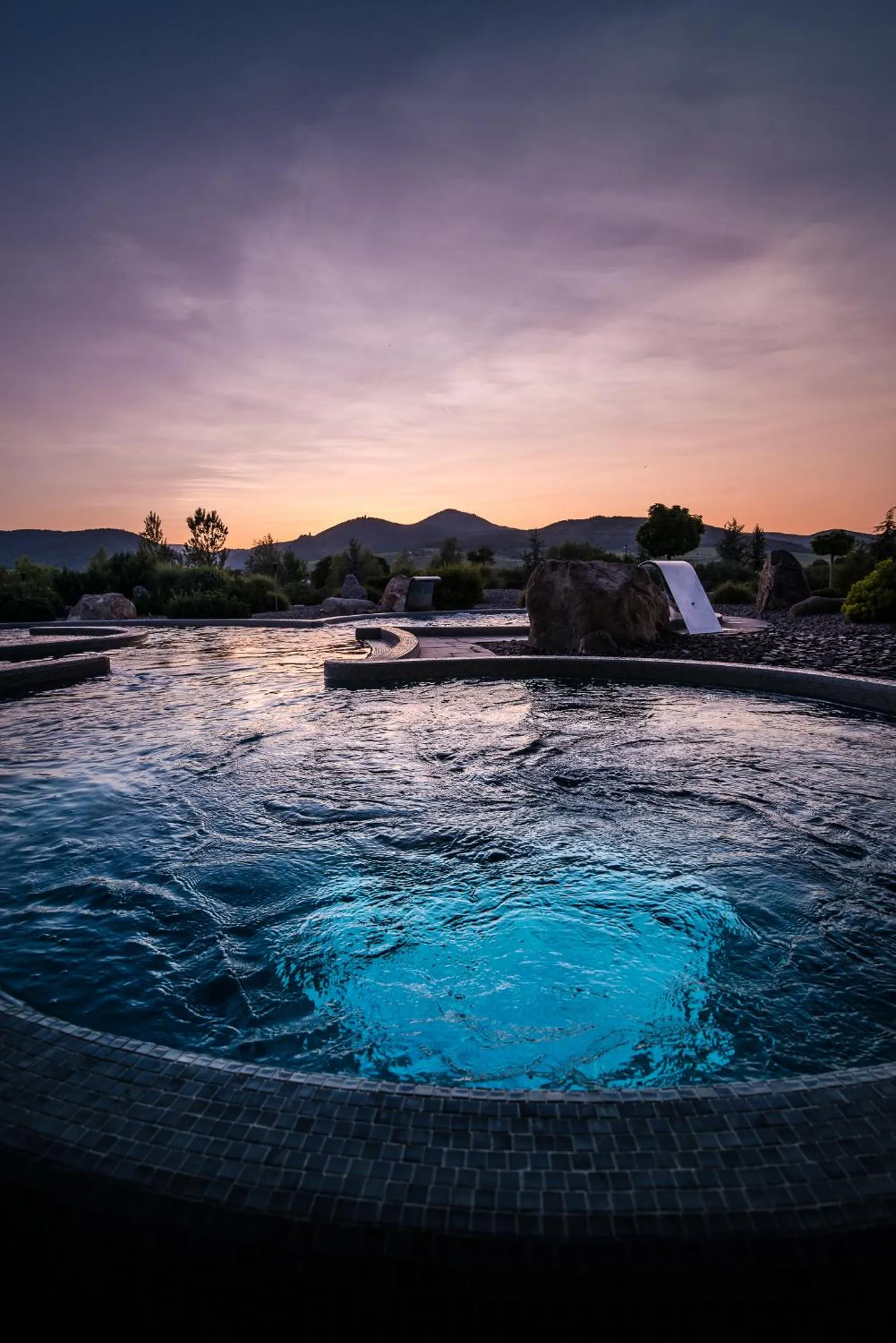 Hot Tub in Hôtel Barrière Ribeauvillé
