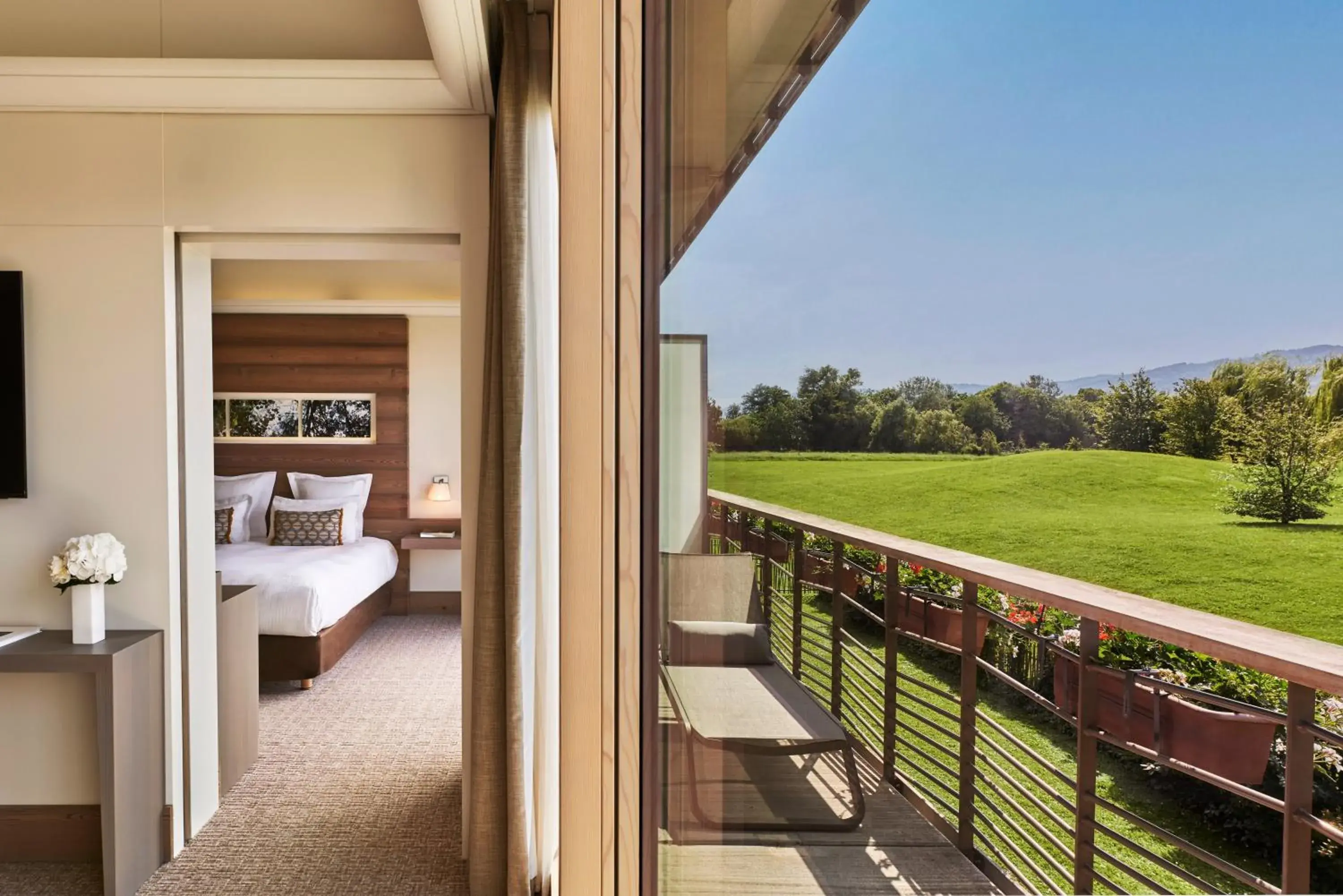 Bed in Hôtel Barrière Ribeauvillé Bed in Hôtel Barrière Ribeauvillé