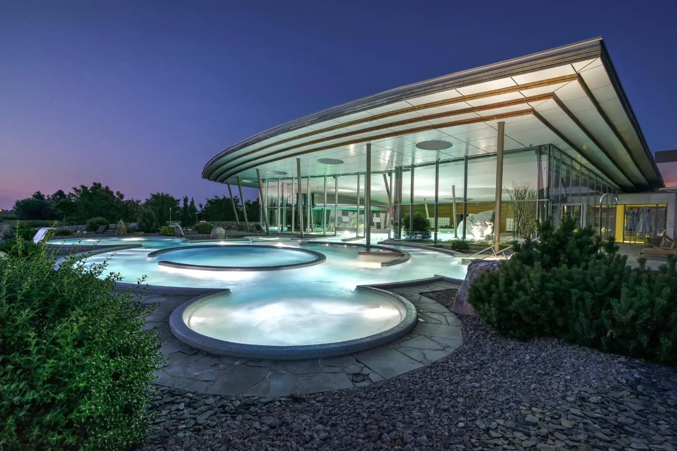 Swimming pool in Hôtel Barrière Ribeauvillé Swimming pool in Hôtel Barrière Ribeauvillé