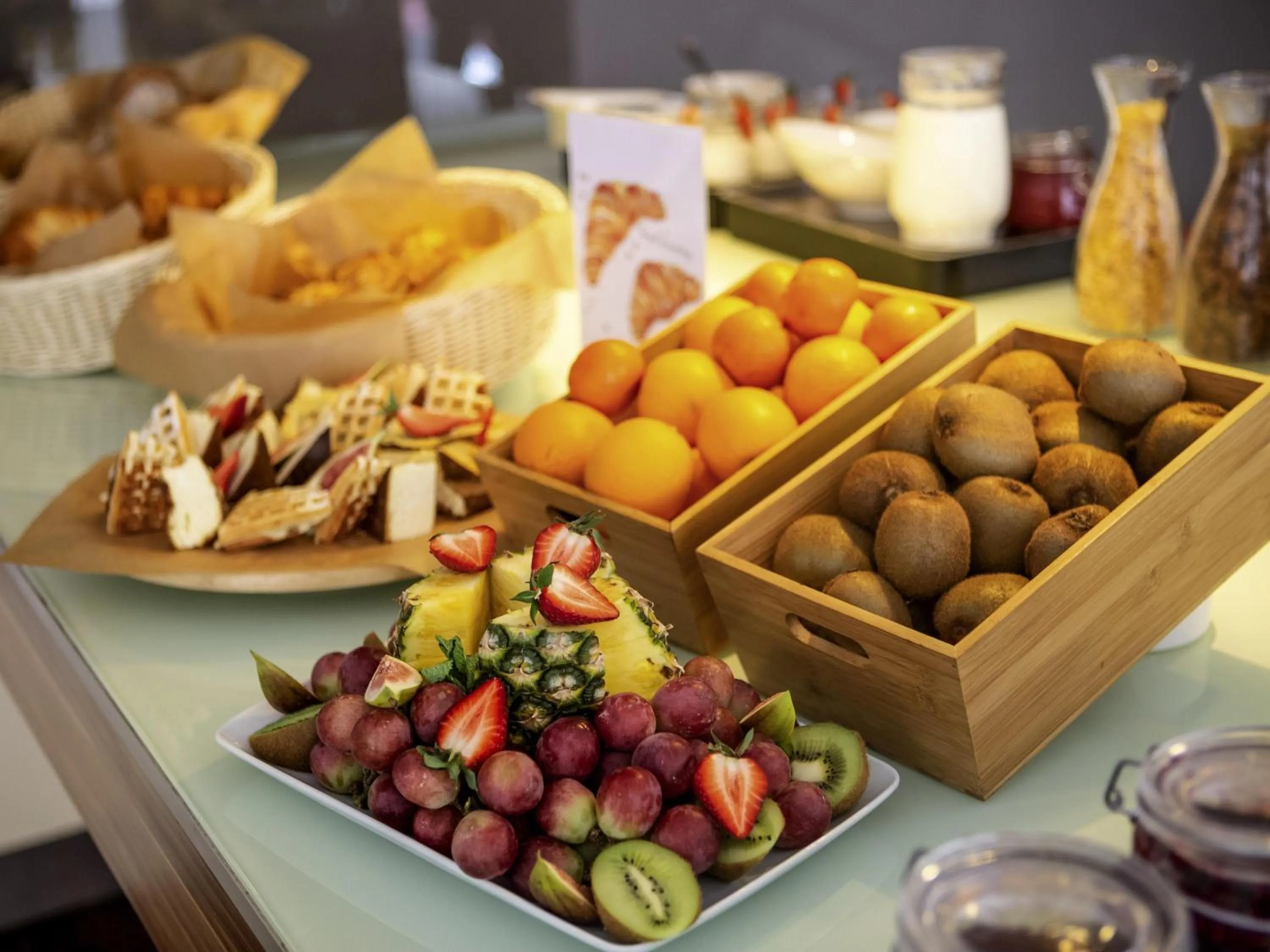 Breakfast in Ibis Kaunas Centre