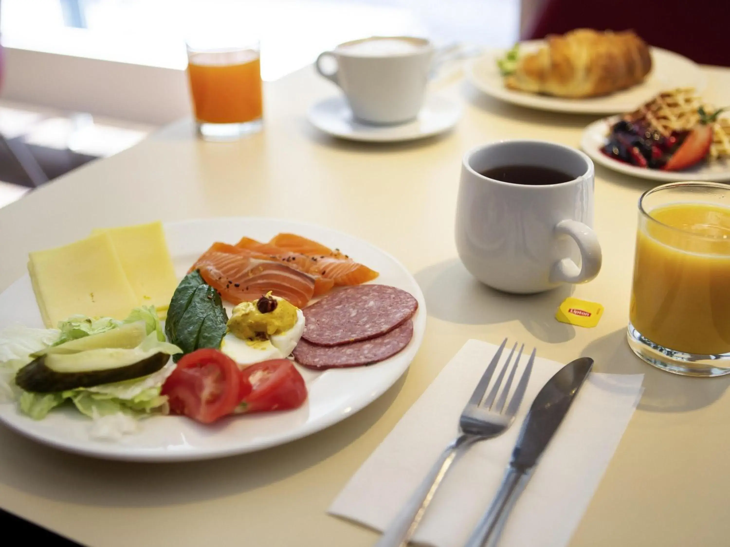 Breakfast in Ibis Kaunas Centre Breakfast in Ibis Kaunas Centre