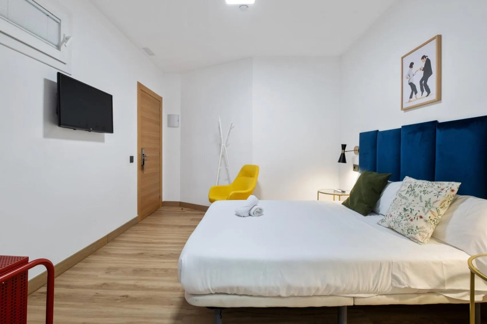 Bed in Malaga City Suites