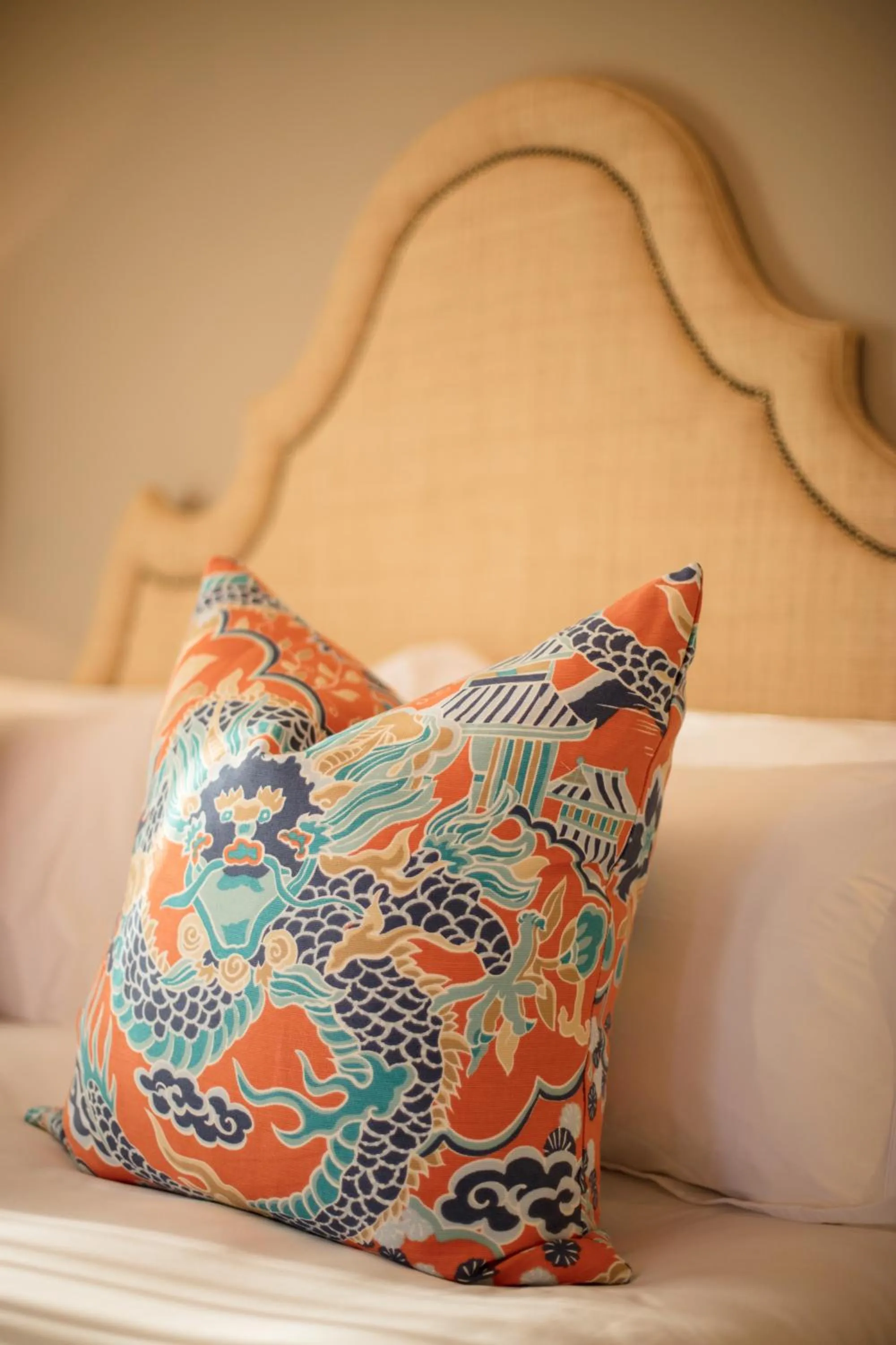 Decorative detail, Bed in Le Quartier Francais