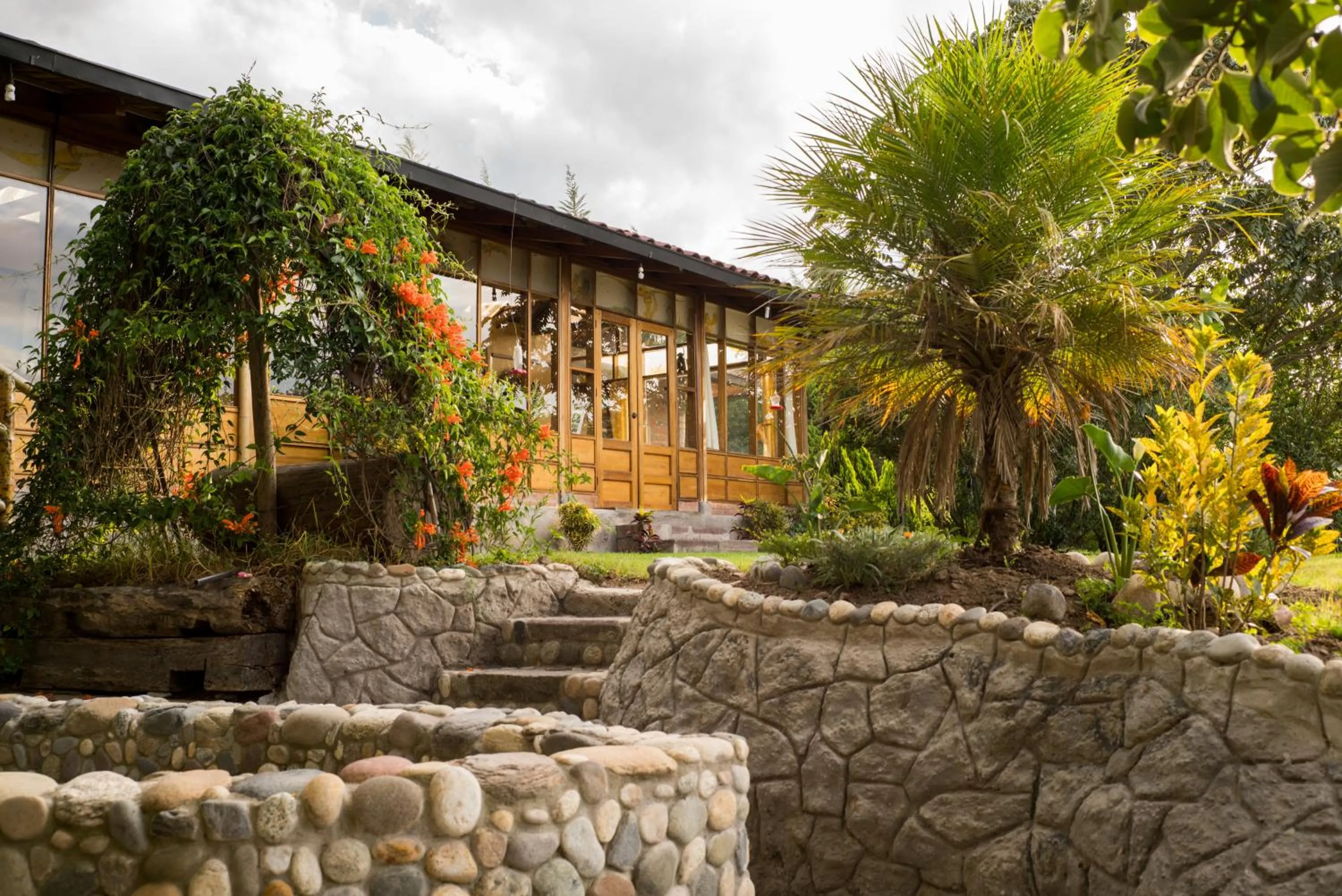 Garden in Hosteria Cananvalle