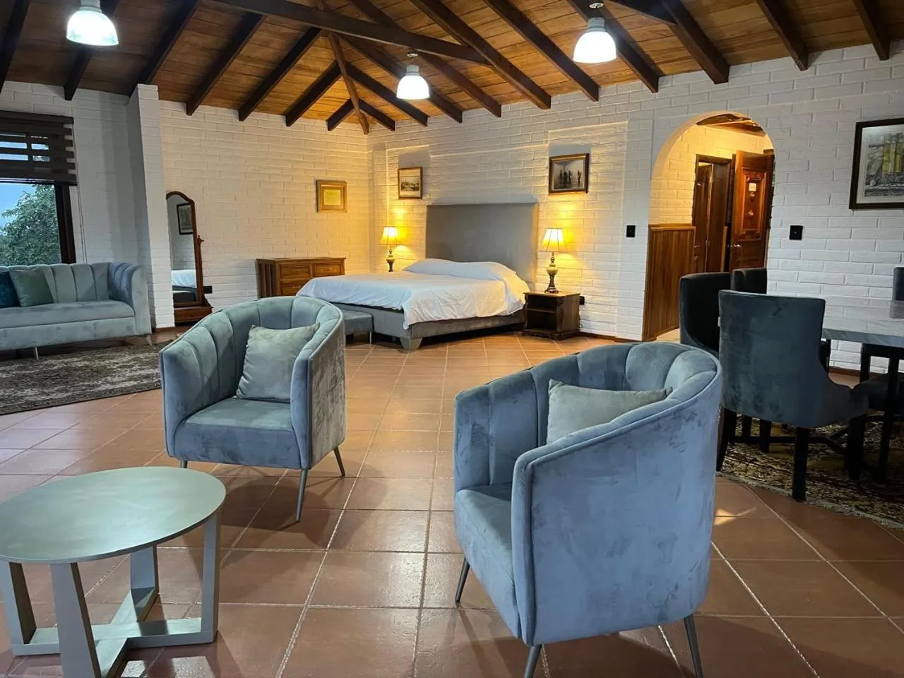 Bed in Hosteria Cananvalle