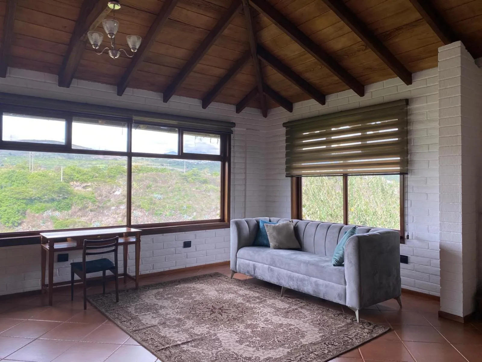 Seating area in Hosteria Cananvalle