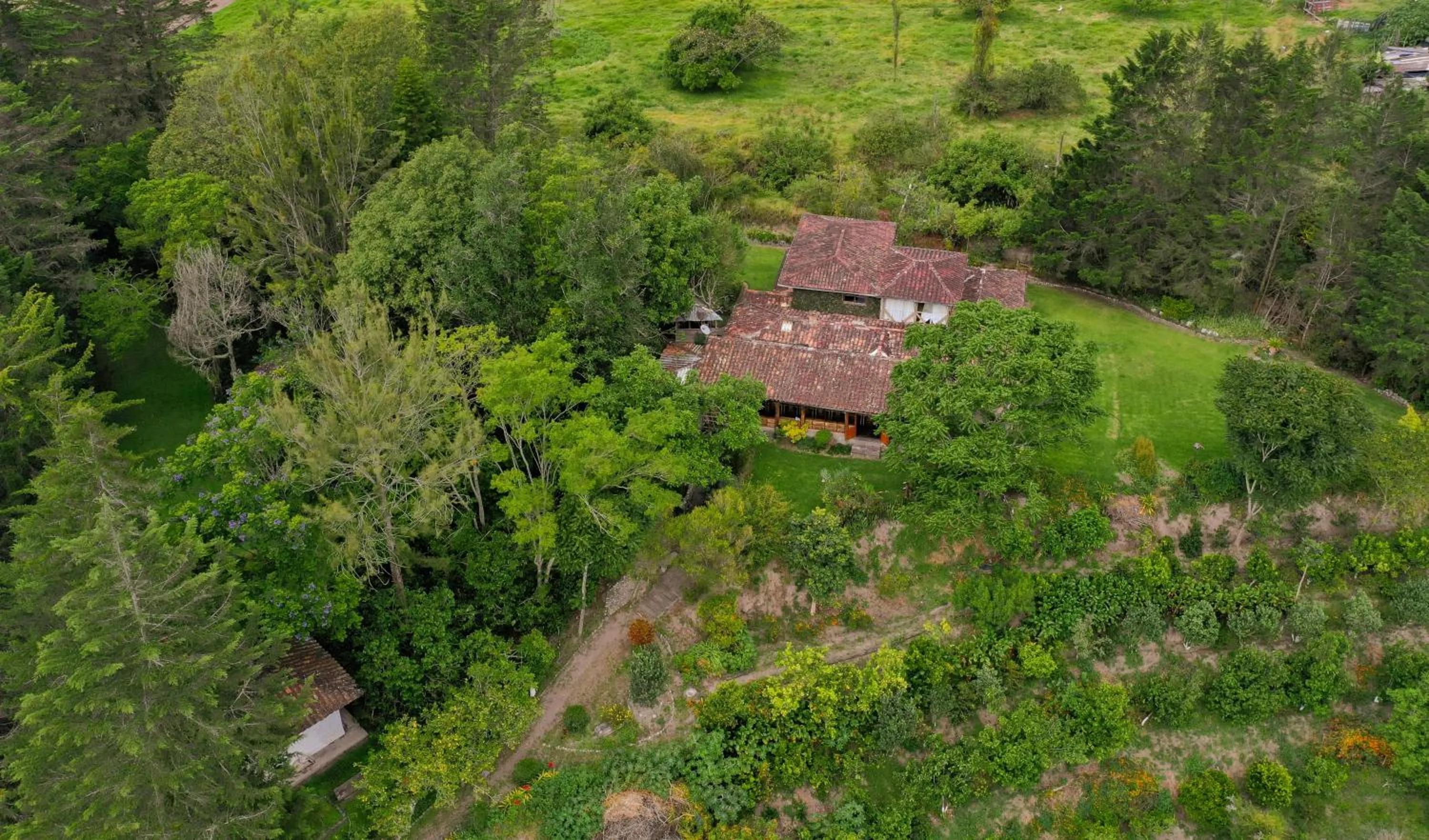 Natural landscape in Hosteria Cananvalle
