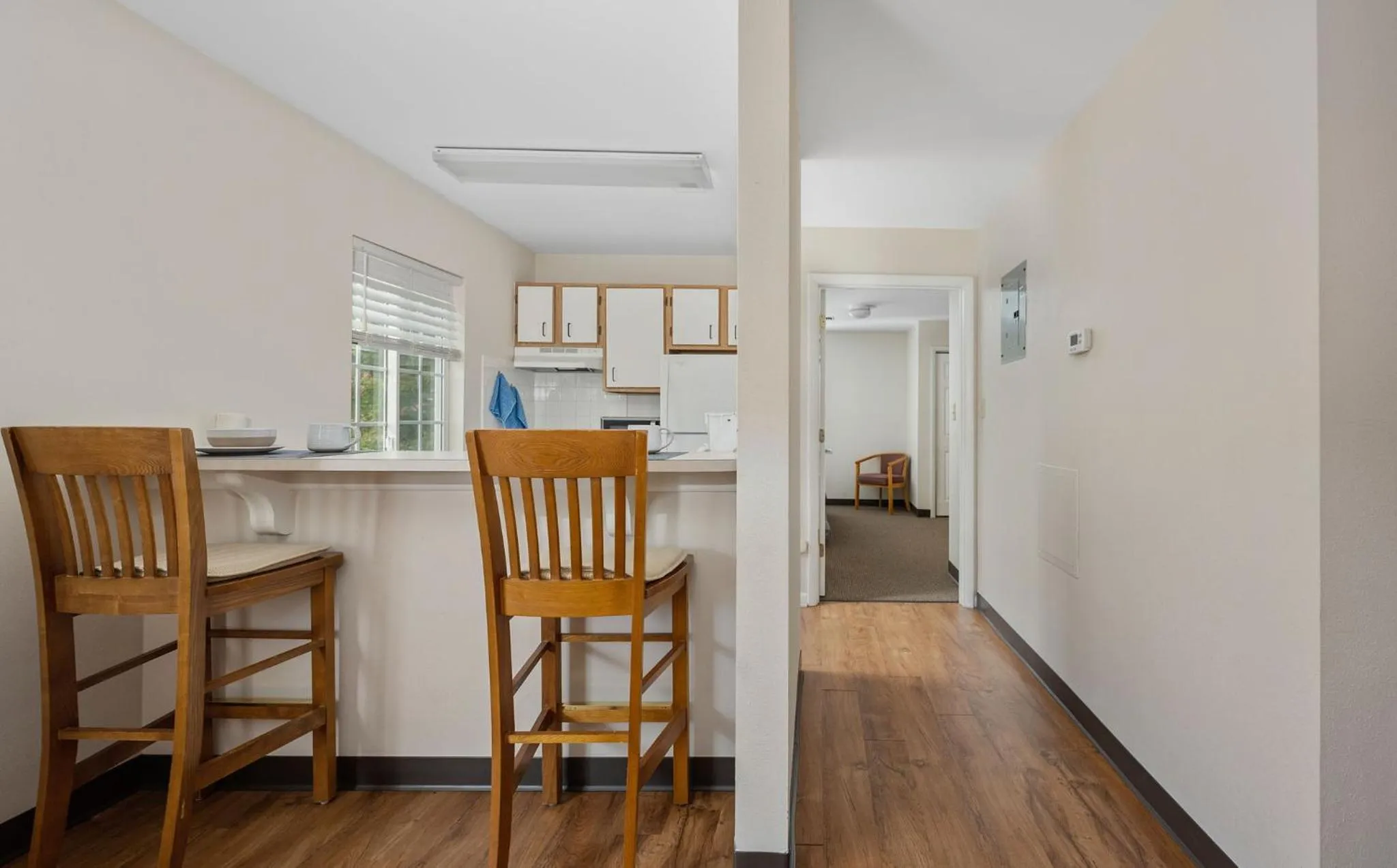 Dining area in Affordable Suites Conover / Hickory