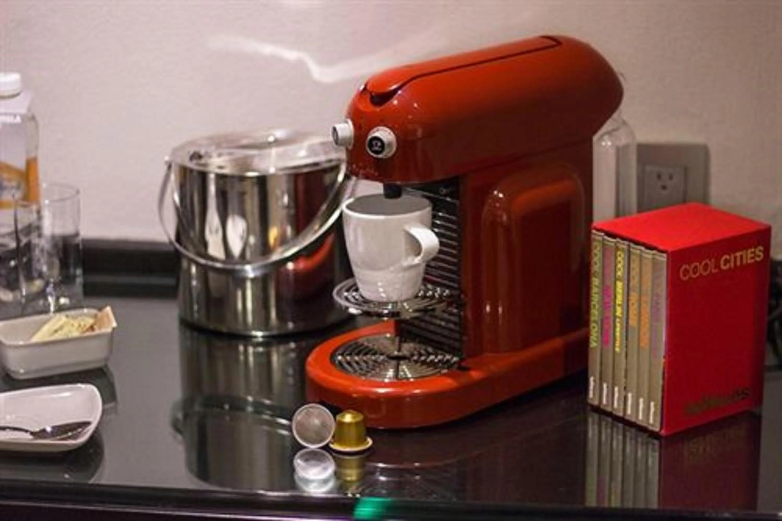 Coffee/tea facilities in NEhotel Nueva Estancia