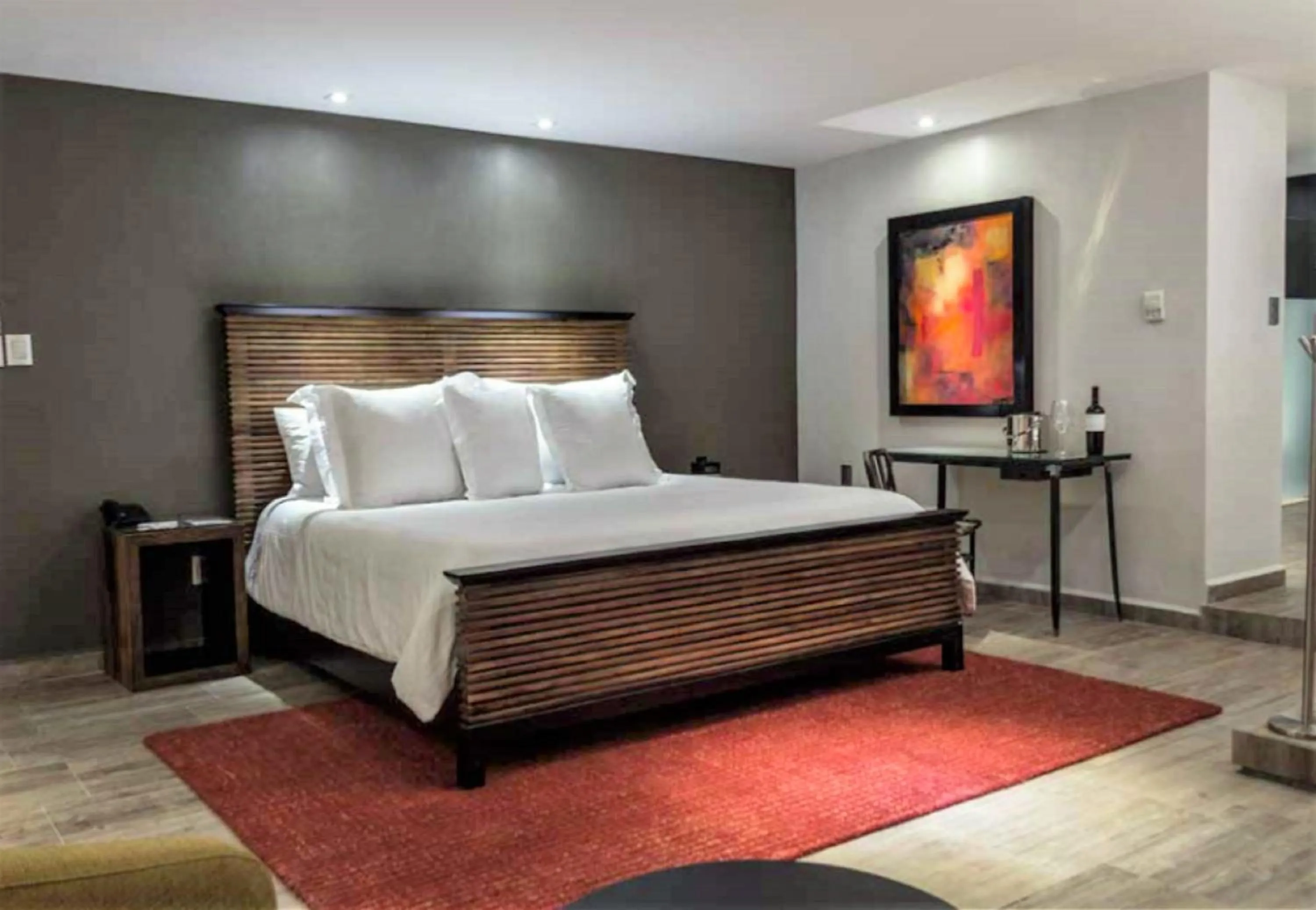 Bed in NEhotel Nueva Estancia