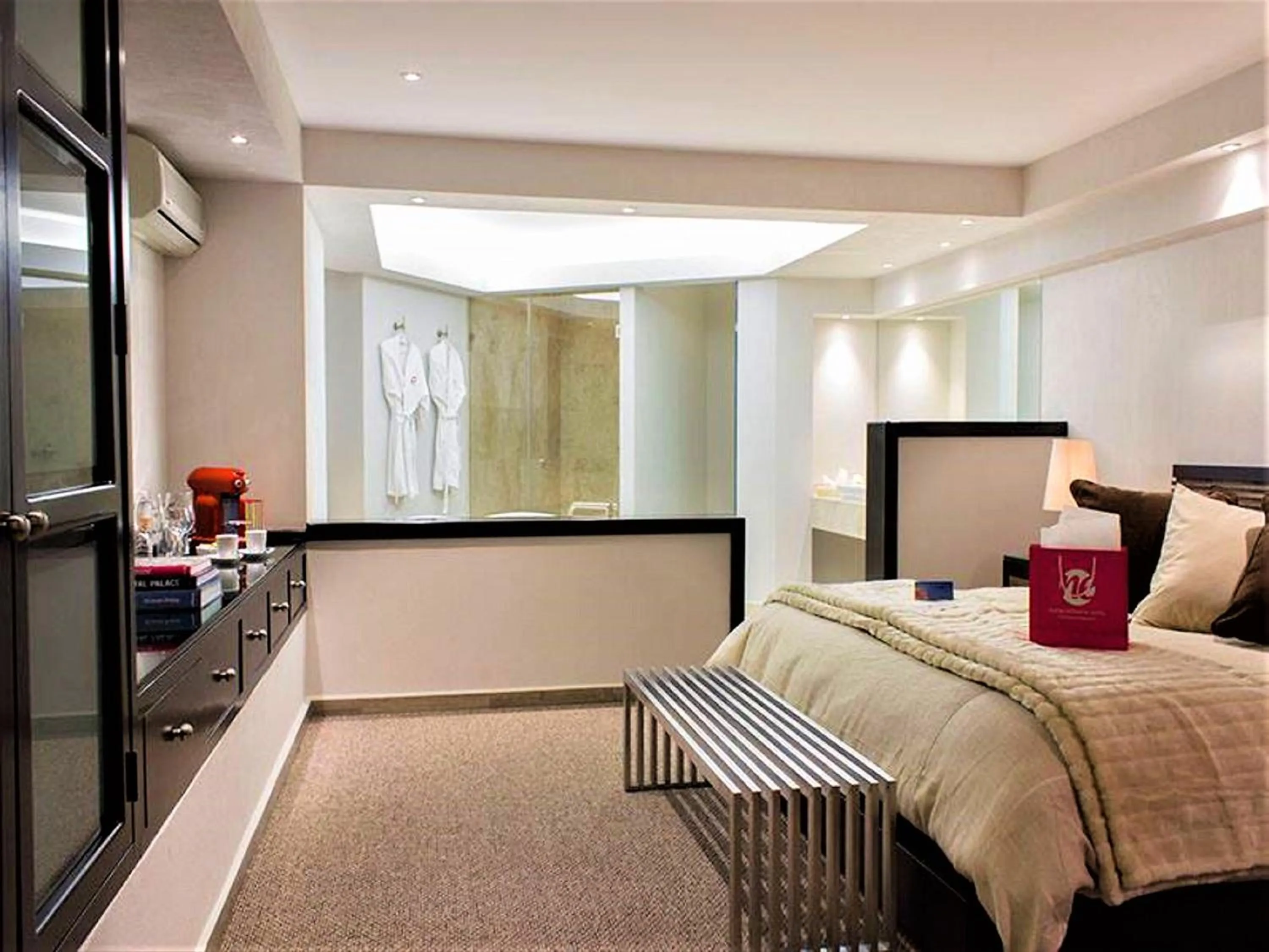 Bed in NEhotel Nueva Estancia