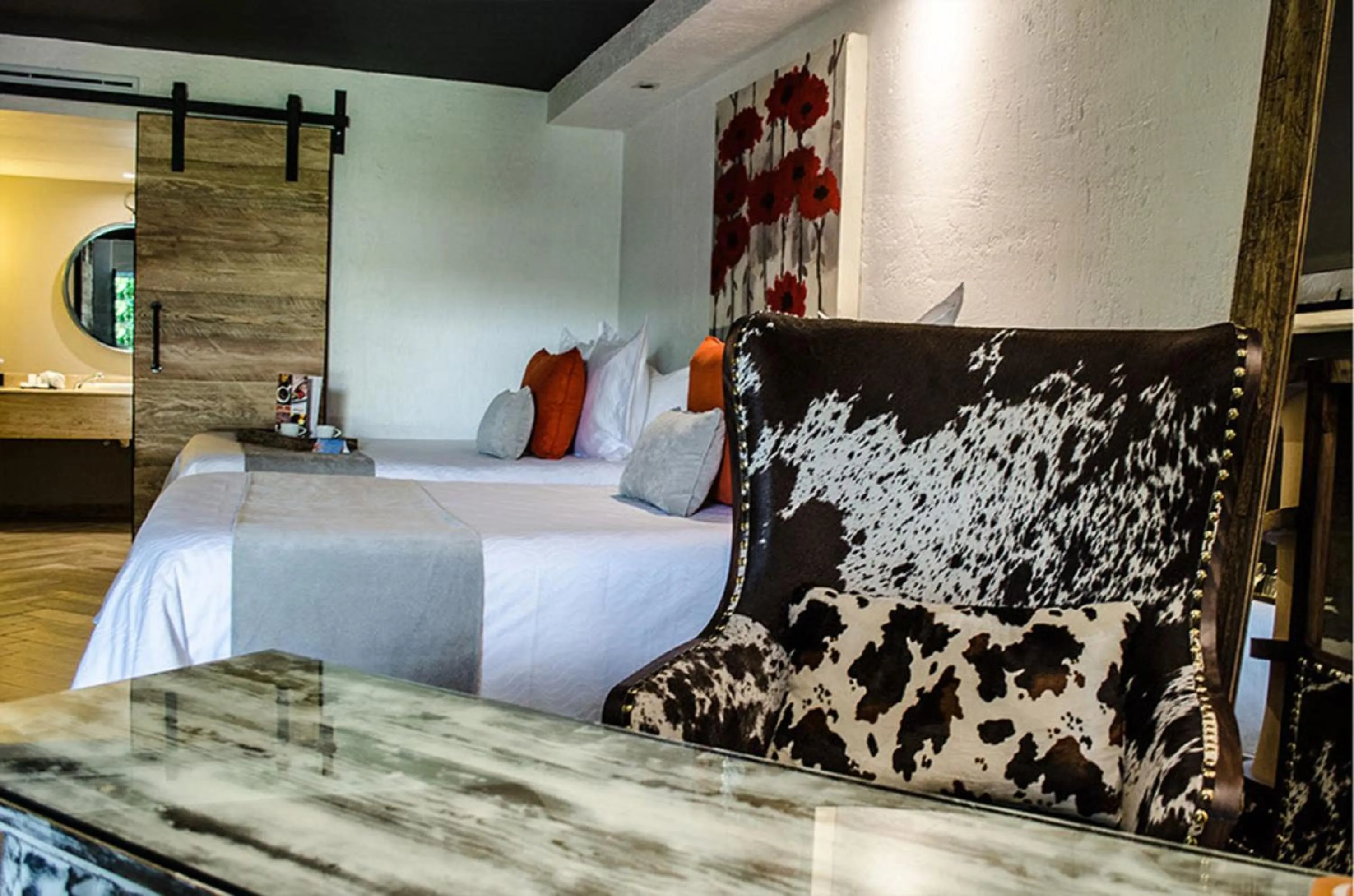 Bed in NEhotel Nueva Estancia