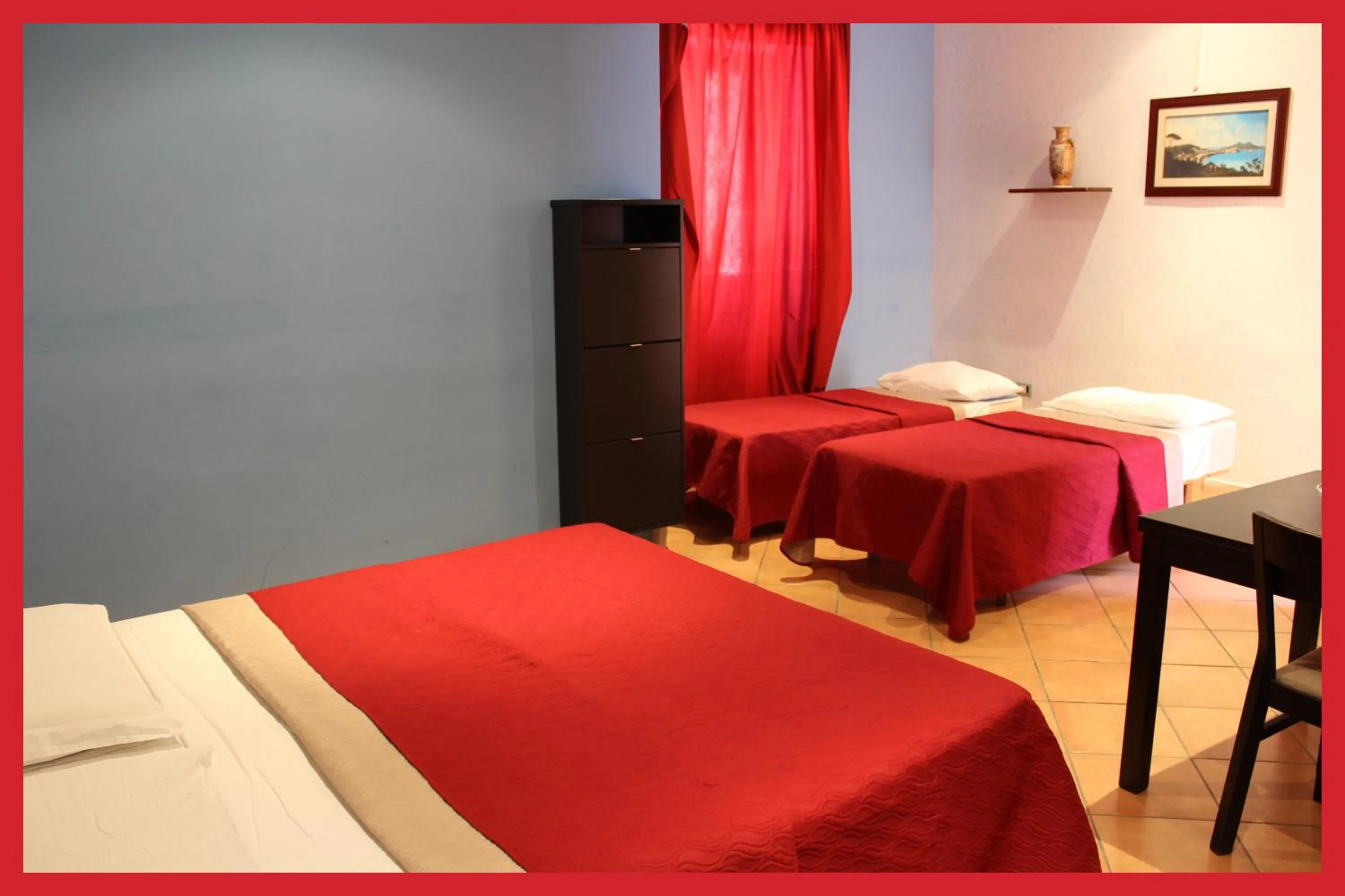 Bedroom, Bed in B&B La Storia Di Napoli