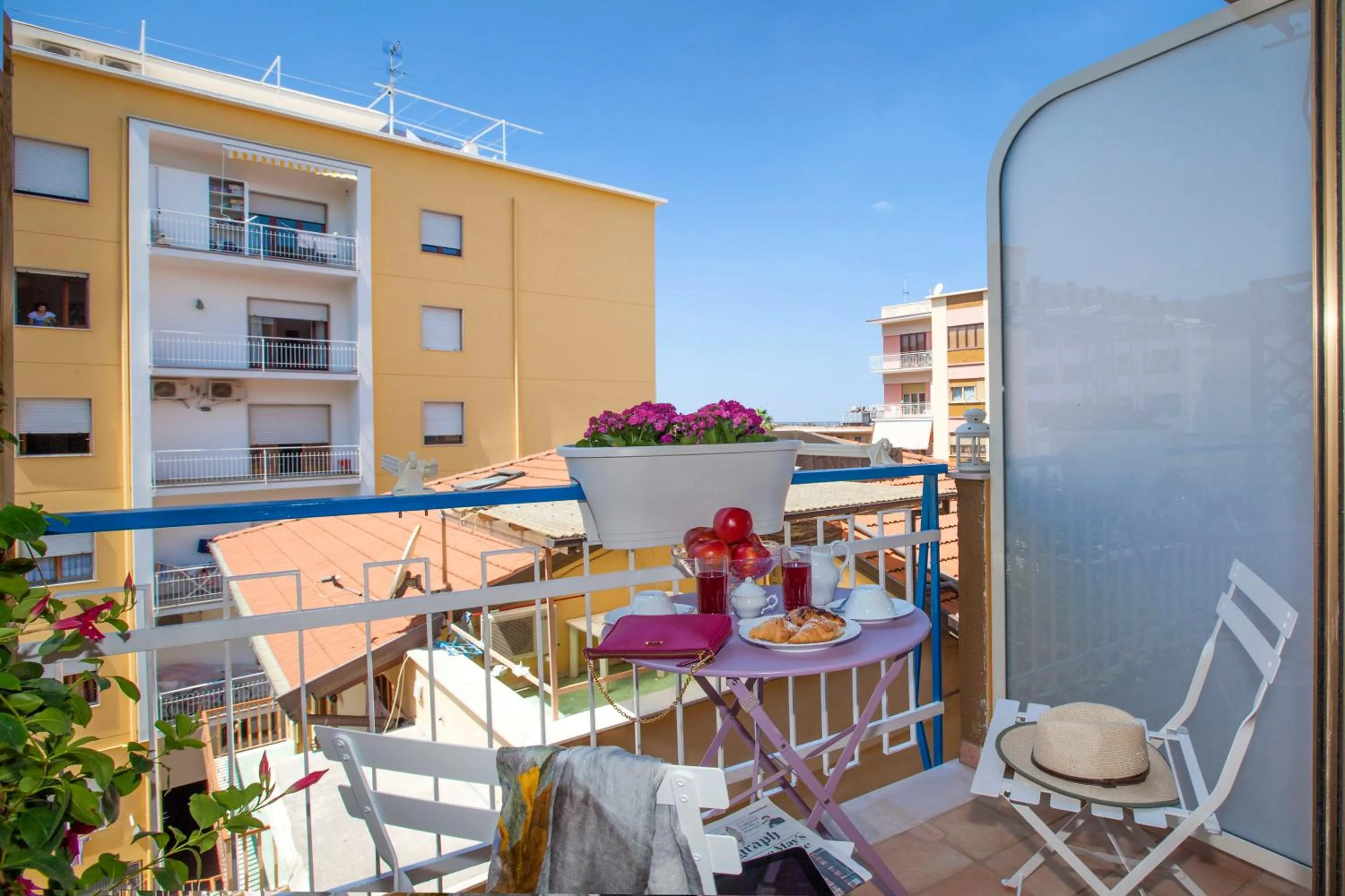 Balcony/Terrace in Viria B&B Sorrento