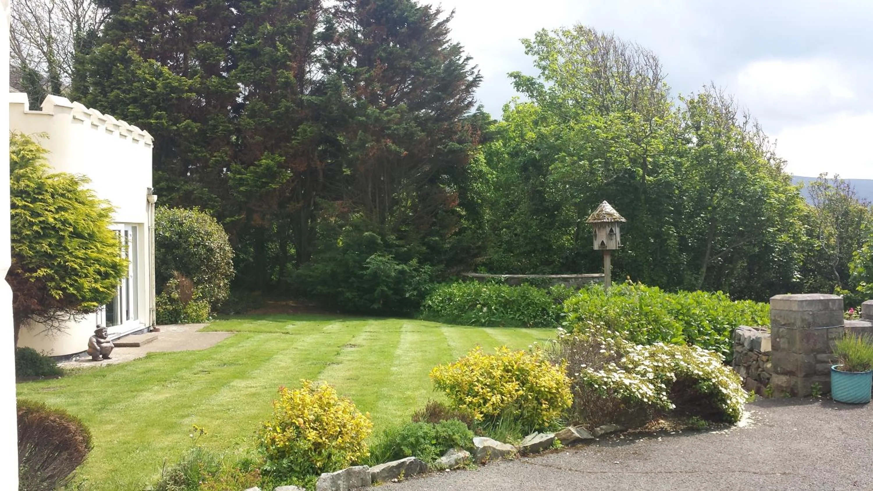 Facade/entrance in Tyr Graig Castle